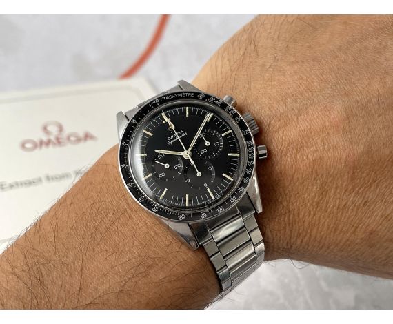 OMEGA SPEEDMASTER ED WHITE Vintage Chronograph Hand Winding Watch ST 105.003-65 Cal 321 *** SCANDALOUS "UNTOUCHED" CONDITION ***