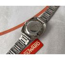 NOS DUWARD "CAMOUFLAGE" Vintage Automatic Watch Cal. ETA 2789 Ref. 6002 BROWN *** NEW OLD STOCK ***