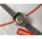 NOS DUWARD "CAMOUFLAGE" Vintage Automatic Watch Cal. ETA 2789 Ref. 6002 BROWN *** NEW OLD STOCK ***