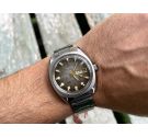 NOS DUWARD "CAMOUFLAGE" Vintage Automatic Watch Cal. ETA 2789 Ref. 6002 BROWN *** NEW OLD STOCK ***