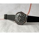 N.O.S. INVICTA WORLD TIME Vintage Swiss automatic watch Cal. FHF 90-5 DIVER Ref. 27177 OVERSIZE *** NEW OLD STOCK ***