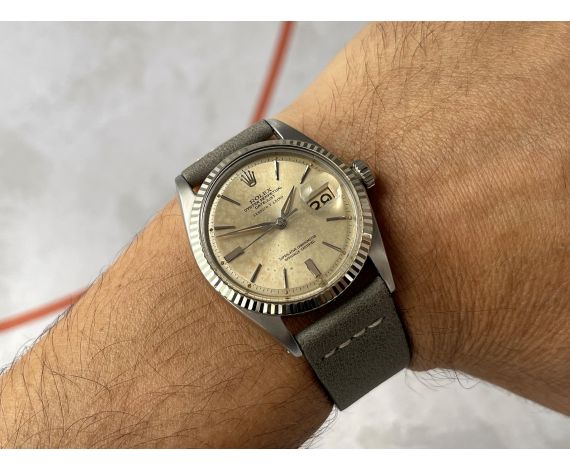 ROLEX OYSTER PERPETUAL DATEJUST "SERPICO Y LAINO" 1963 Vintage Swiss automatic watch Ref. 1601 Cal. 1560 *** COLLECTORS ***