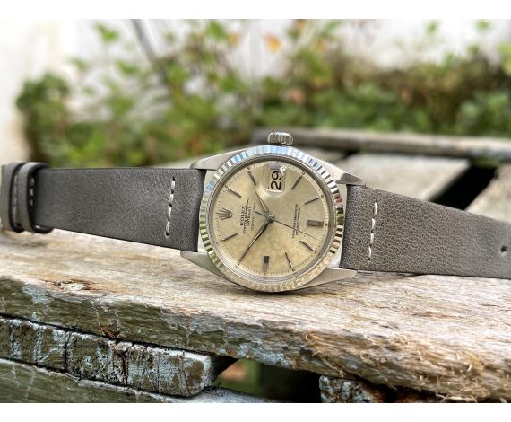 ROLEX OYSTER PERPETUAL DATEJUST "SERPICO Y LAINO" 1963 Vintage Swiss automatic watch Ref. 1601 Cal. 1560 *** COLLECTORS ***