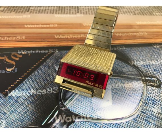 Vintage watch Bulova LED COMPUTRON Cell 