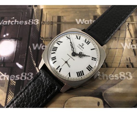 Vintage watch hand winding Yema 17 jewels