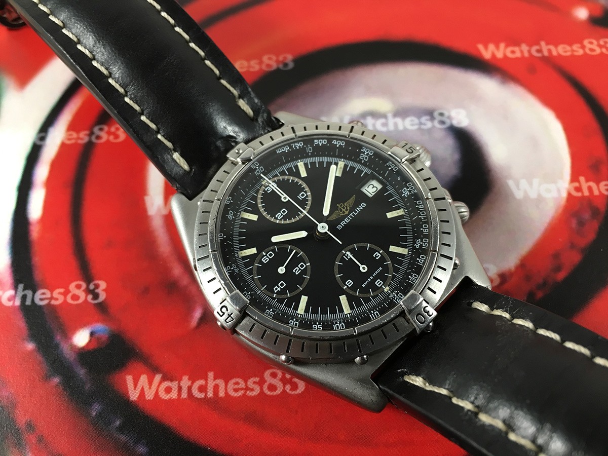 Breitling Chronomat Vintage chronograph chrono automatic swiss watch 40mm Ref 81950 *** SPECTACULAR ***