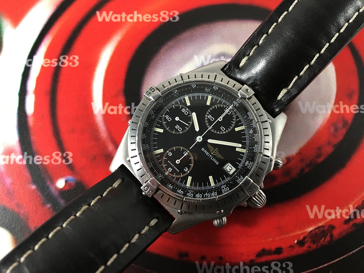 Breitling Chronomat Vintage chronograph chrono automatic swiss watch 40mm Ref 81950 *** SPECTACULAR ***