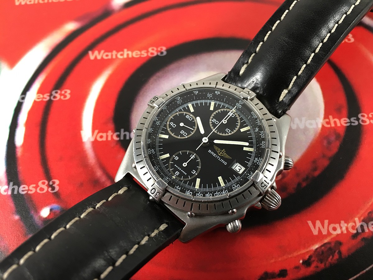 Breitling Chronomat Vintage chronograph chrono automatic swiss watch 40mm Ref 81950 *** SPECTACULAR ***