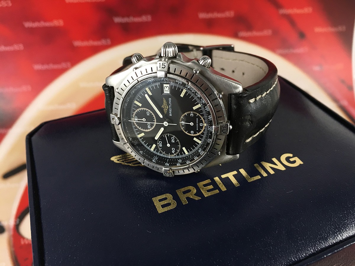 Breitling Chronomat Vintage chronograph chrono automatic swiss watch 40mm Ref 81950 *** SPECTACULAR ***