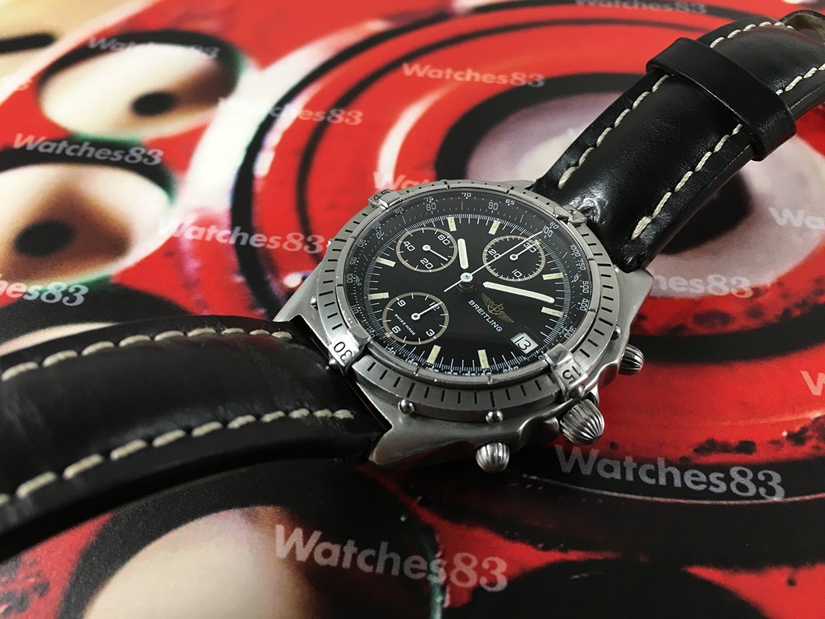 Breitling Chronomat Vintage chronograph chrono automatic swiss watch 40mm Ref 81950 *** SPECTACULAR ***