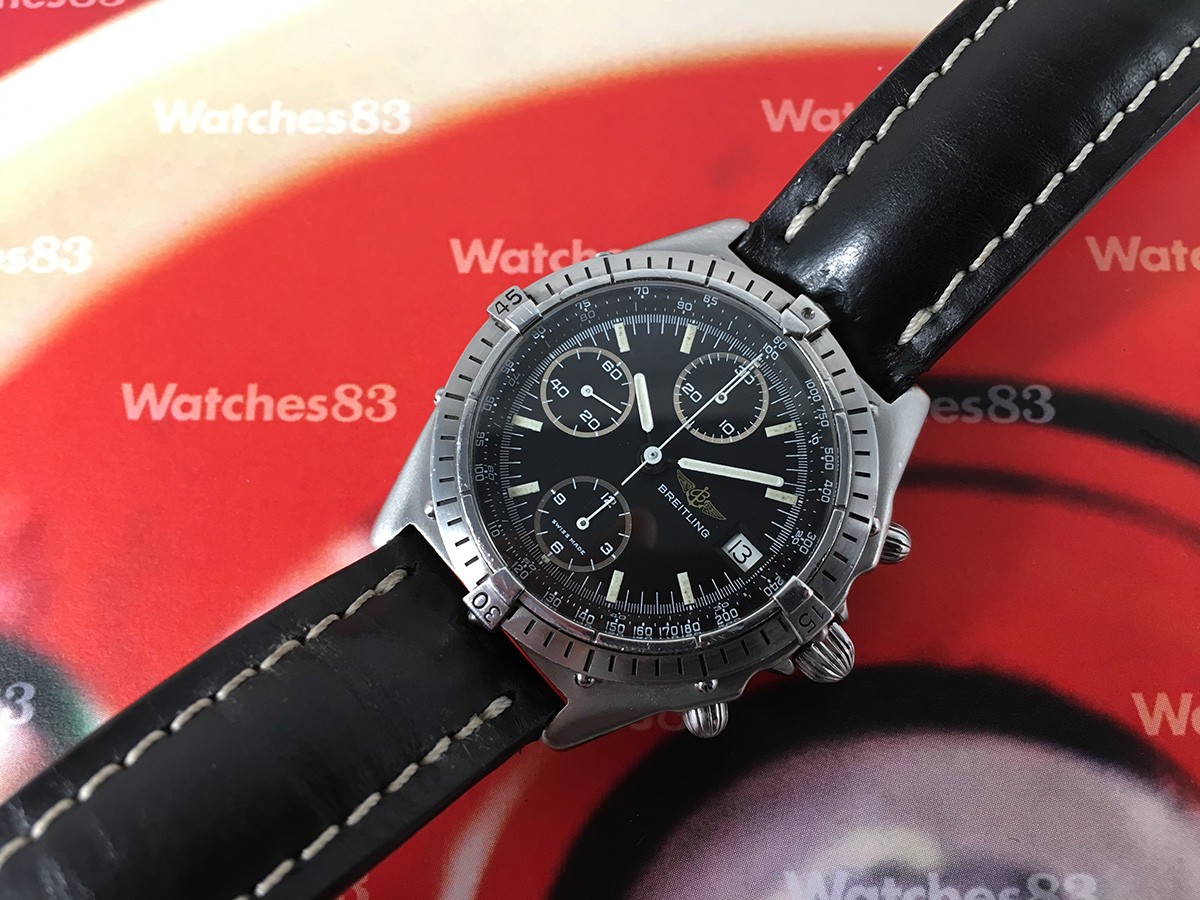 Breitling Chronomat Vintage chronograph chrono automatic swiss watch 40mm Ref 81950 *** SPECTACULAR ***