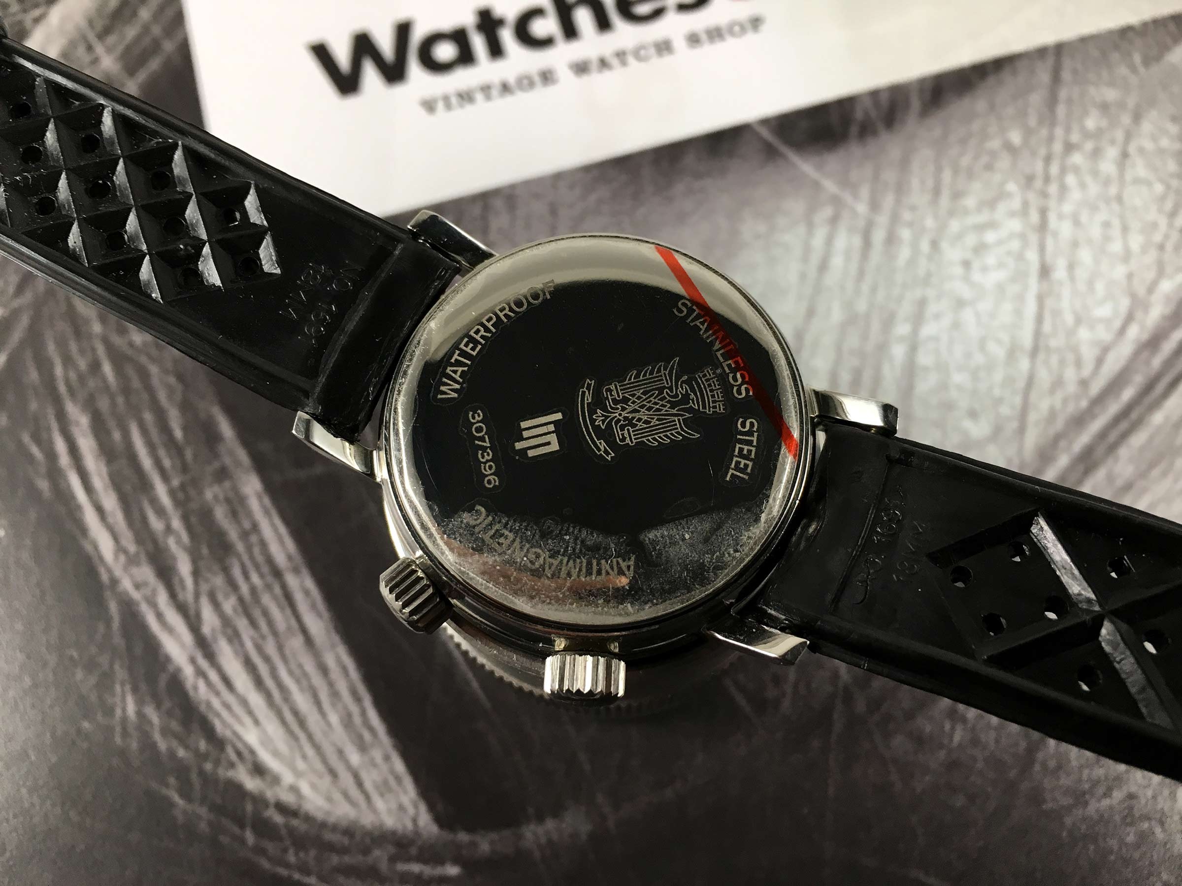 NOS LIP Nautic Super Compressor 1966 Vintage hand winding watch Cal R17 New Old Stock *** COLLECTORS ONLY ***