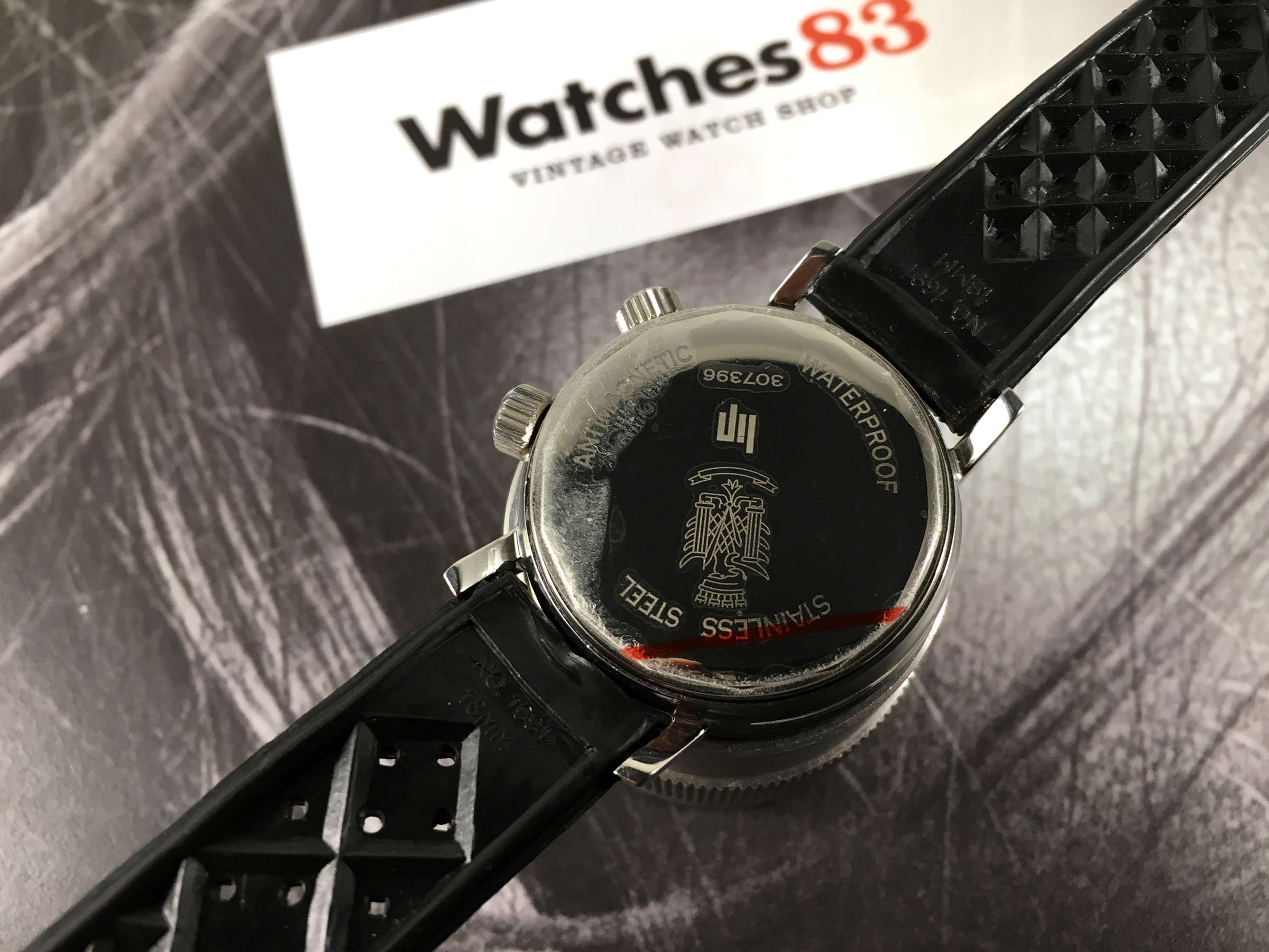 NOS LIP Nautic Super Compressor 1966 Vintage hand winding watch Cal R17 New Old Stock *** COLLECTORS ONLY ***