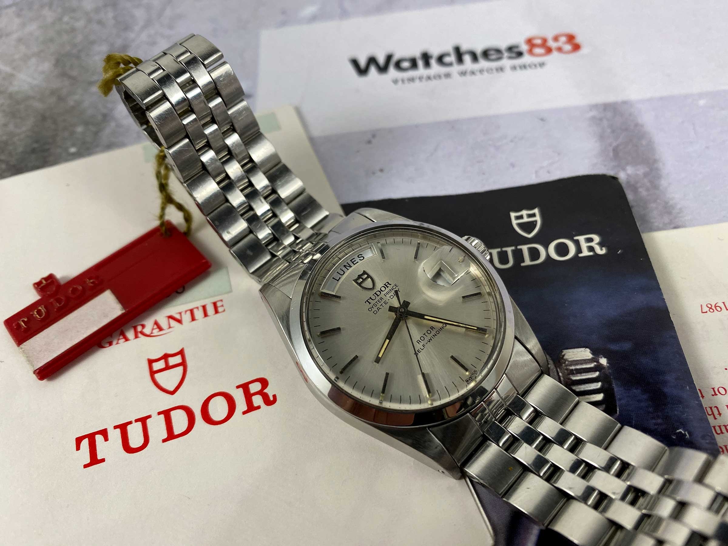TUDOR DAY DATE Ref. 94500 Reloj suizo vintage automatico Cal. ETA 2834-1 OYSTER PRINCE *** COLECCIONISTAS ***