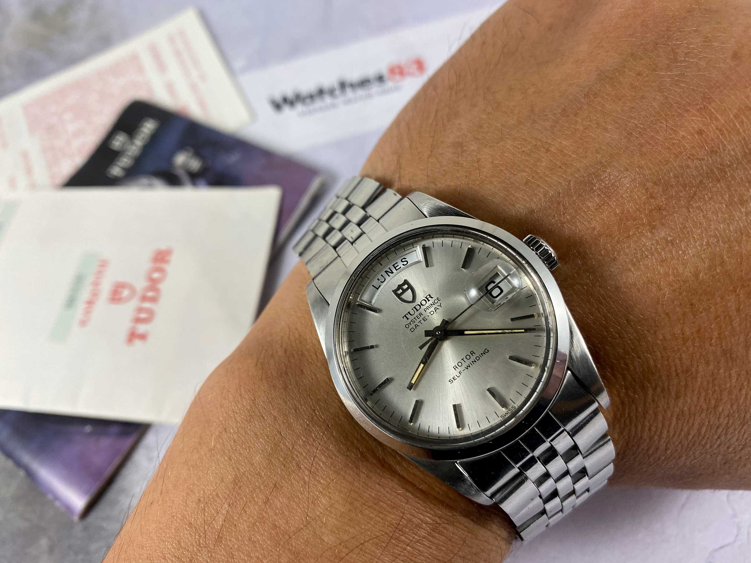 TUDOR DAY DATE Ref. 94500 Reloj suizo vintage automatico Cal. ETA 2834-1 OYSTER PRINCE *** COLECCIONISTAS ***