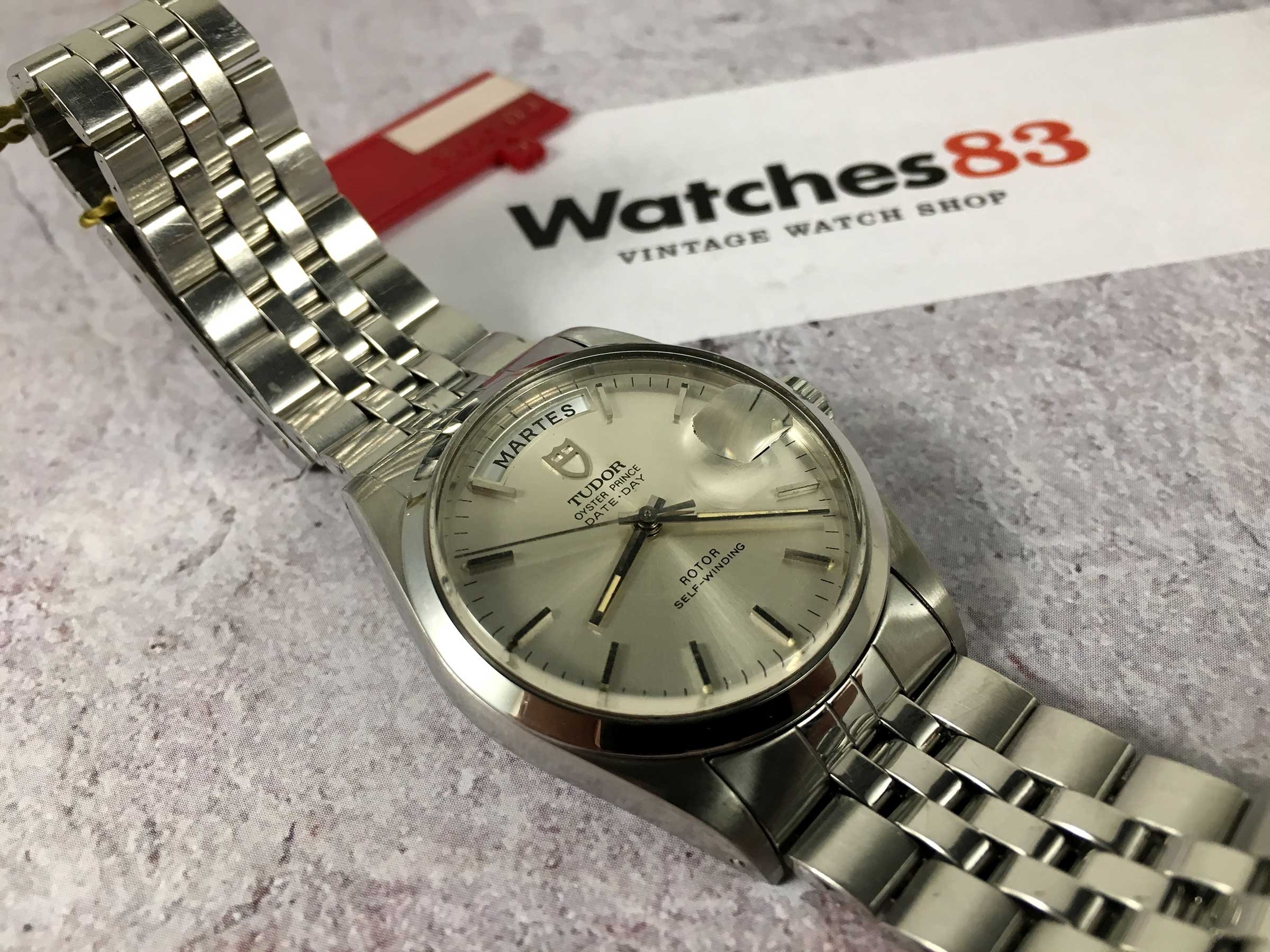 TUDOR DAY DATE Ref. 94500 Reloj suizo vintage automatico Cal. ETA 2834-1 OYSTER PRINCE *** COLECCIONISTAS ***
