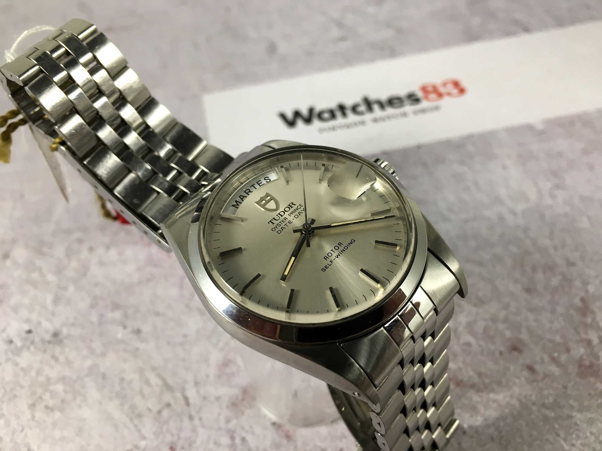 TUDOR DAY DATE Ref. 94500 Reloj suizo vintage automatico Cal. ETA 2834-1 OYSTER PRINCE *** COLECCIONISTAS ***