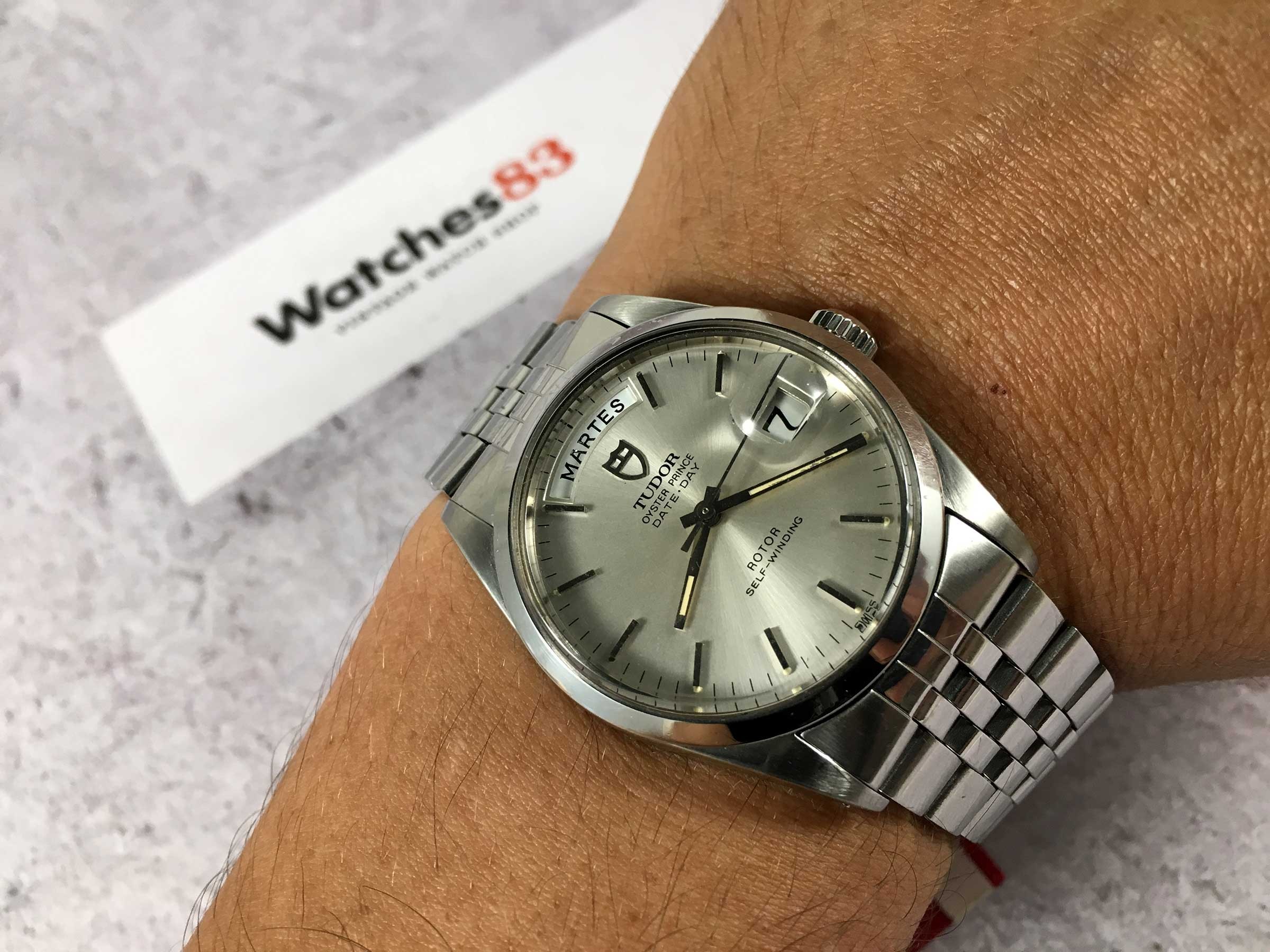 TUDOR DAY DATE Ref. 94500 Reloj suizo vintage automatico Cal. ETA 2834-1 OYSTER PRINCE *** COLECCIONISTAS ***
