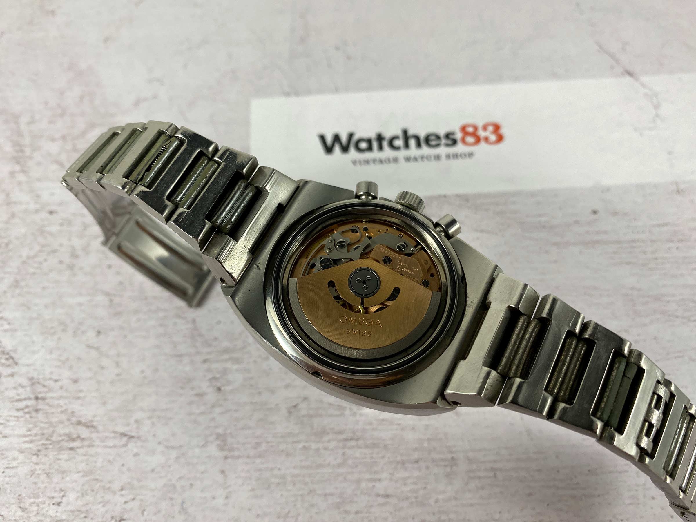 OMEGA SPEEDMASTER 125 ANIVERSARIO Reloj cronógrafo vintage automático Cal. 1041 Ref. 378.0801 / 178.0002 *** COLECCIONISTAS ***