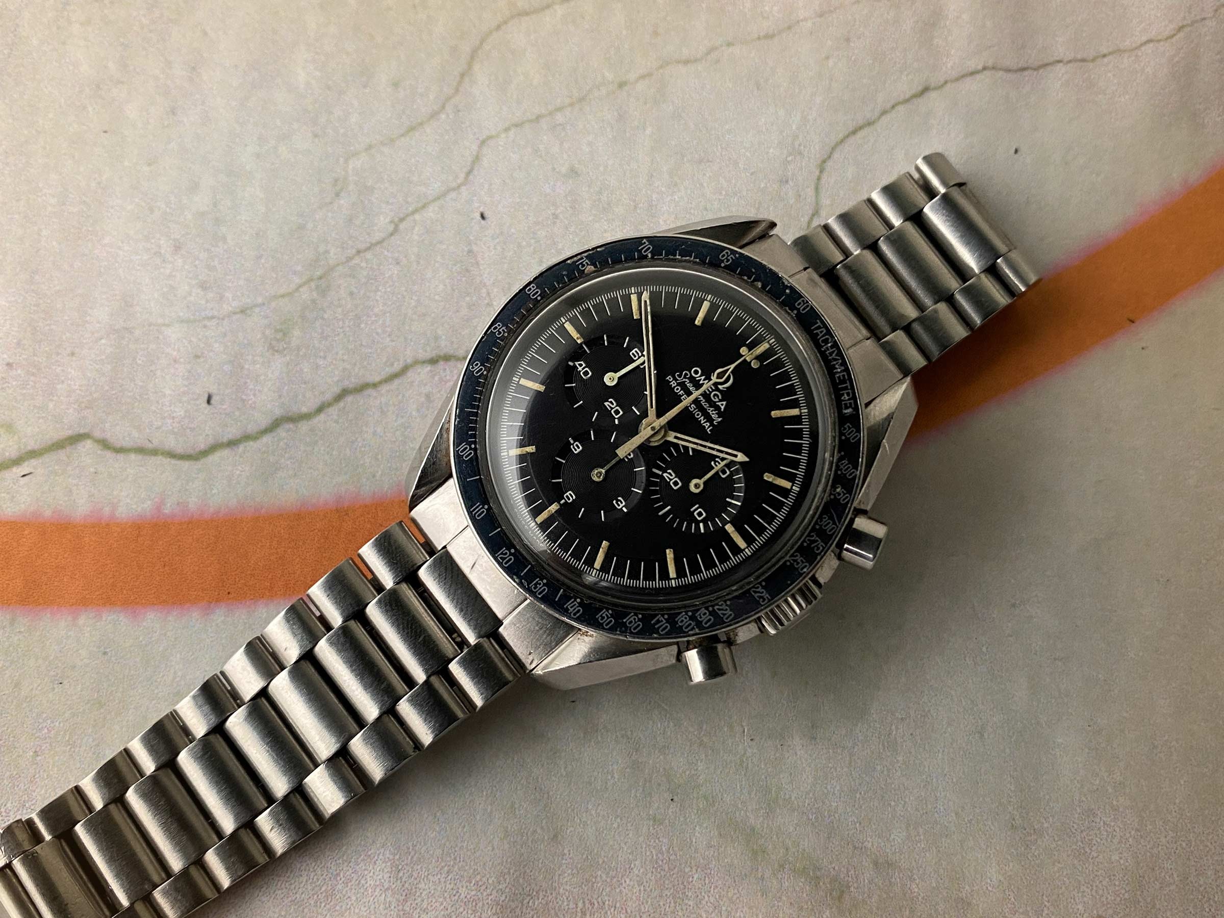 OMEGA SPEEDMASTER PROFESSIONAL MOONWATCH Ref. 145.022-69 ST Cal. 861 Reloj cronógrafo antiguo de cuerda *** COLECCIONISTAS ***