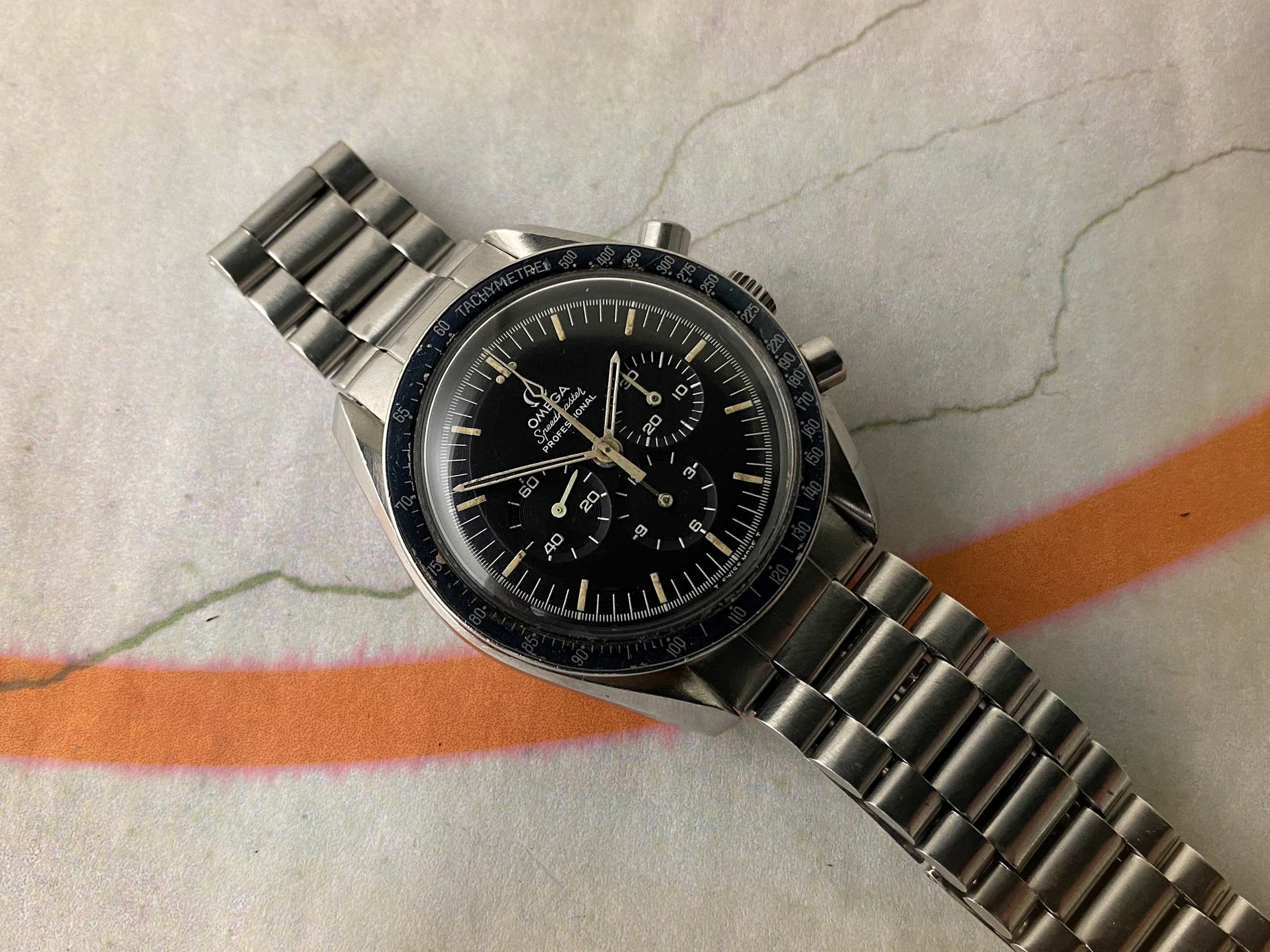 OMEGA SPEEDMASTER PROFESSIONAL MOONWATCH Ref. 145.022-69 ST Cal. 861 Reloj cronógrafo antiguo de cuerda *** COLECCIONISTAS ***