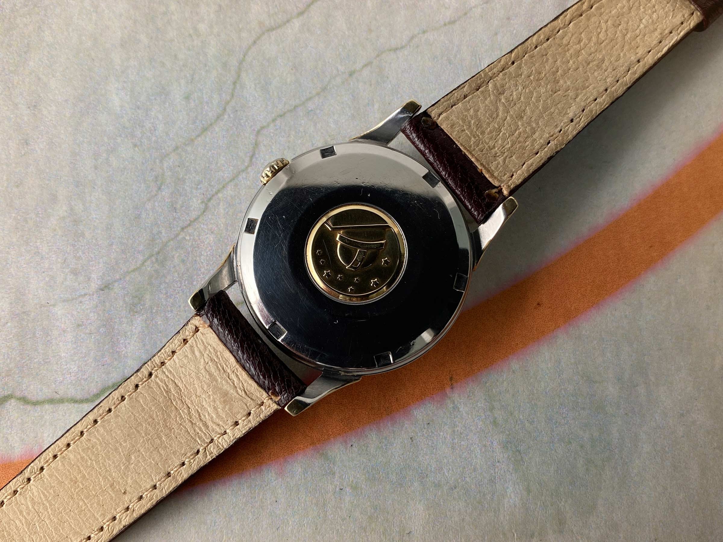 OMEGA CONSTELLATION 1959 Reloj vintage suizo automático CHRONOMETER Ref. 14381-2 Cal. 551 *** GLORIOSA PÁTINA ***