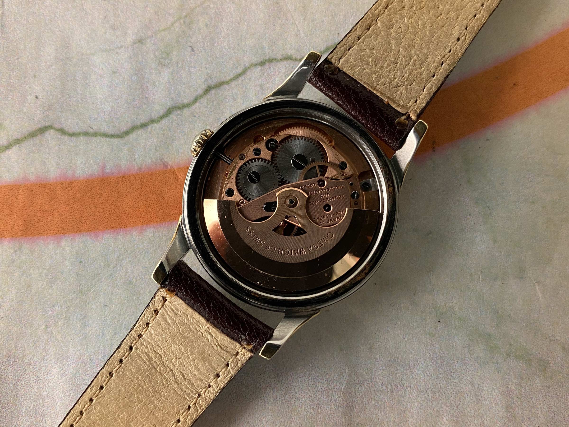 OMEGA CONSTELLATION 1959 Reloj vintage suizo automático CHRONOMETER Ref. 14381-2 Cal. 551 *** GLORIOSA PÁTINA ***