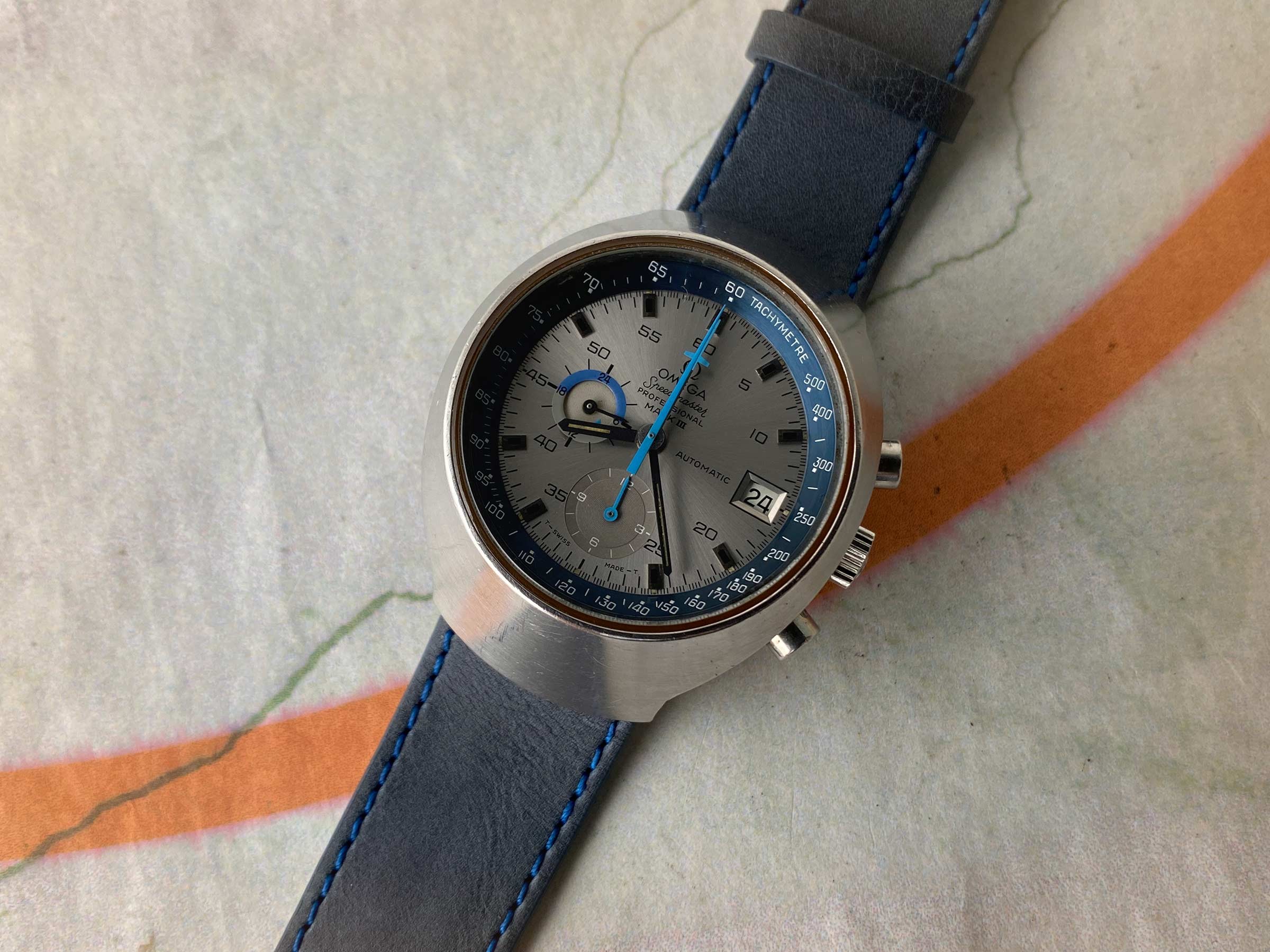 OMEGA SPEEDMASTER PROFESSIONAL MARK III Ref 176.002 Cal. Omega 1040 Reloj suizo vintage cronógrafo automático *** PRECIOSO ***