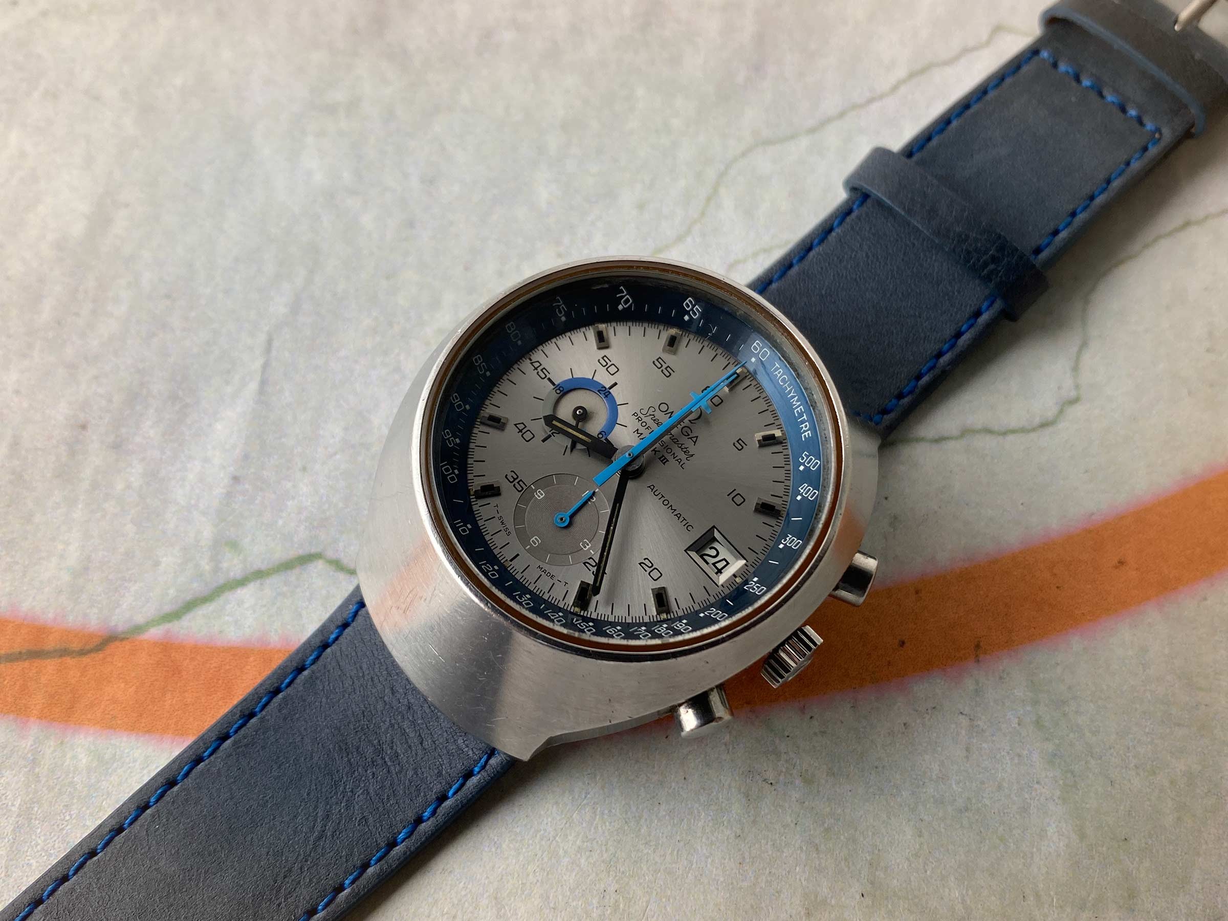 OMEGA SPEEDMASTER PROFESSIONAL MARK III Ref 176.002 Cal. Omega 1040 Reloj suizo vintage cronógrafo automático *** PRECIOSO ***
