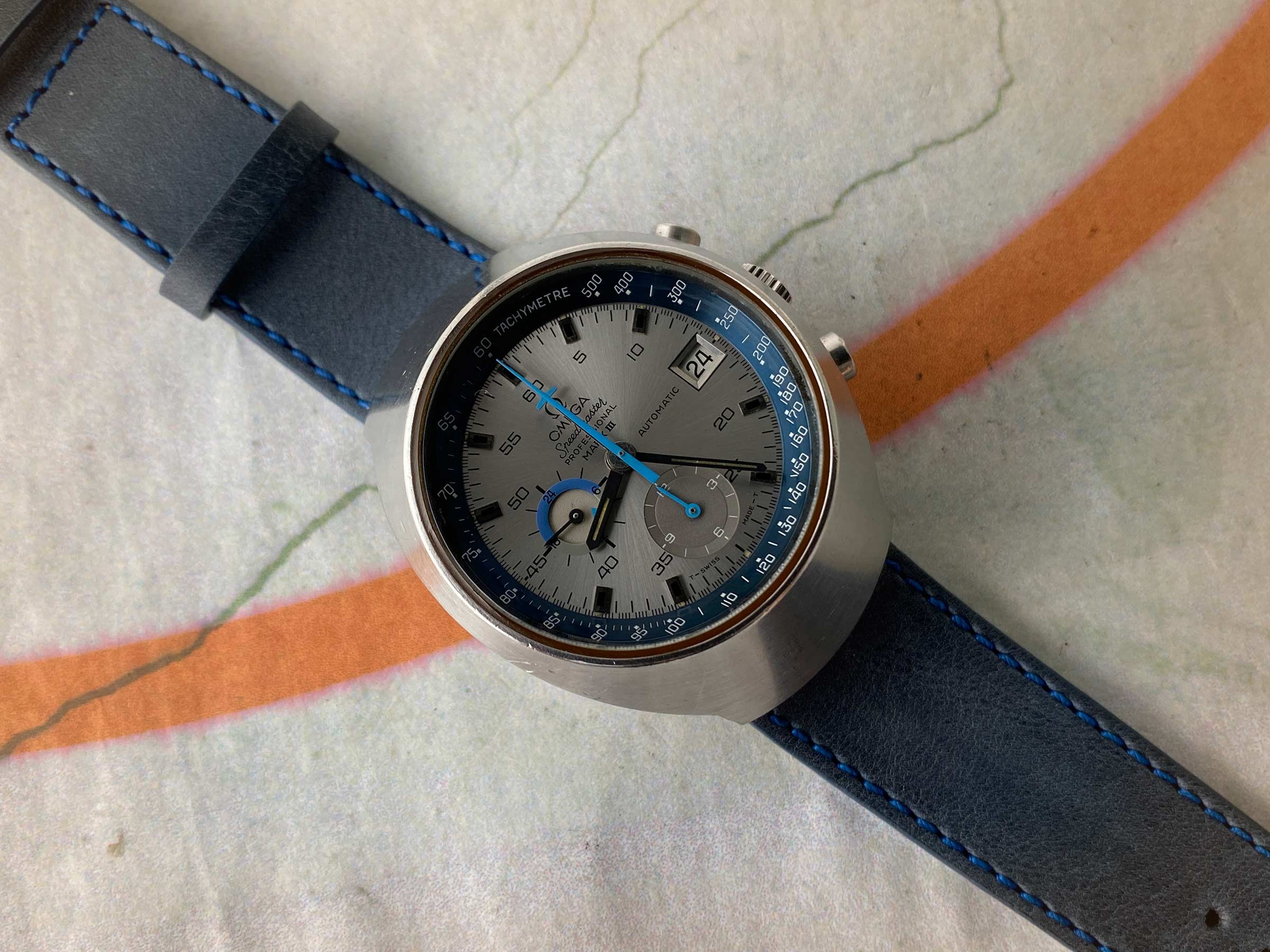 OMEGA SPEEDMASTER PROFESSIONAL MARK III Ref 176.002 Cal. Omega 1040 Reloj suizo vintage cronógrafo automático *** PRECIOSO ***