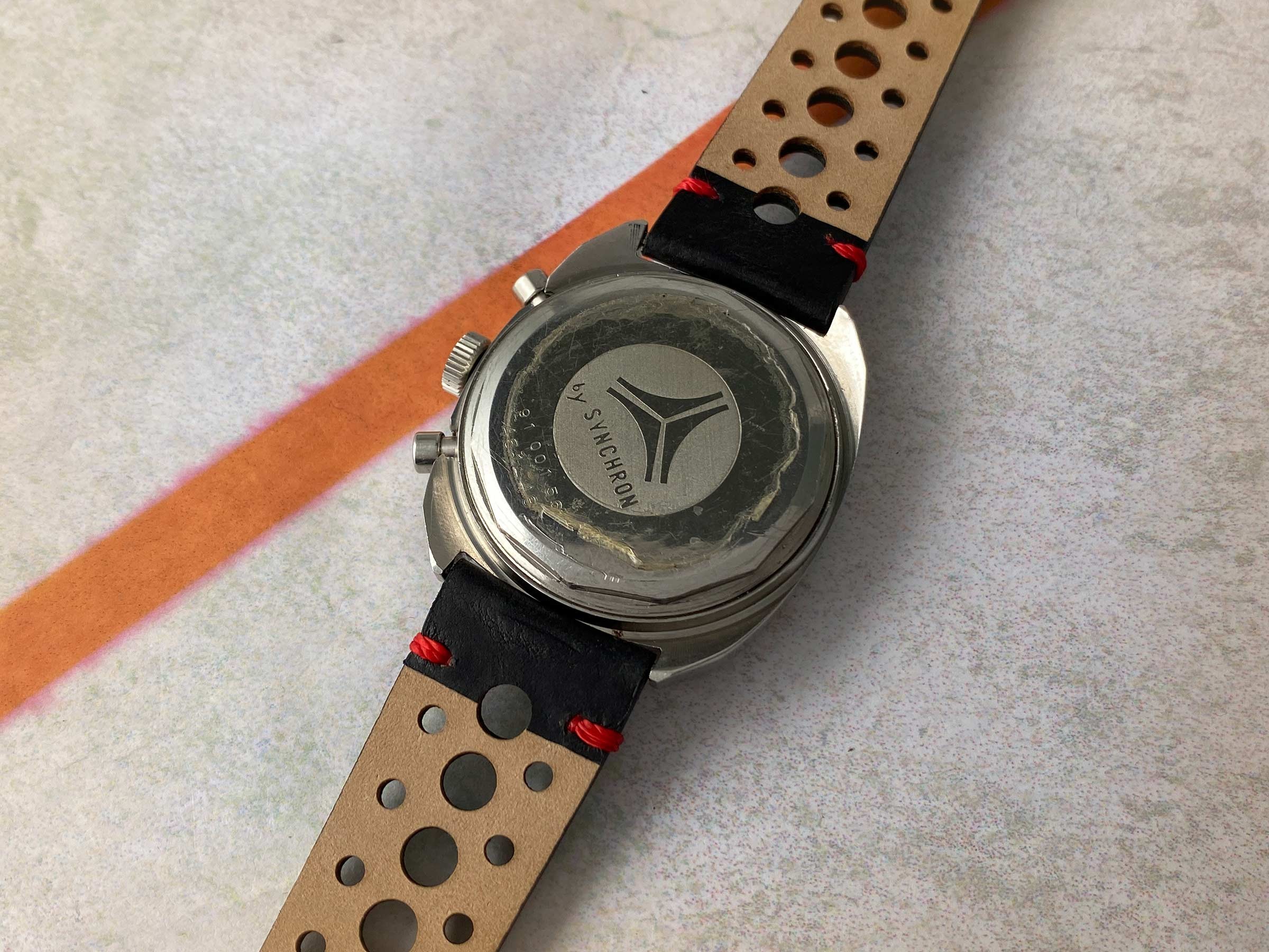 CYMA by SYNCHRON Reloj Cronógrafo de cuerda vintage suizo Cal. Landeron 248 *** CONDICIÓN ESPECTACULAR ***