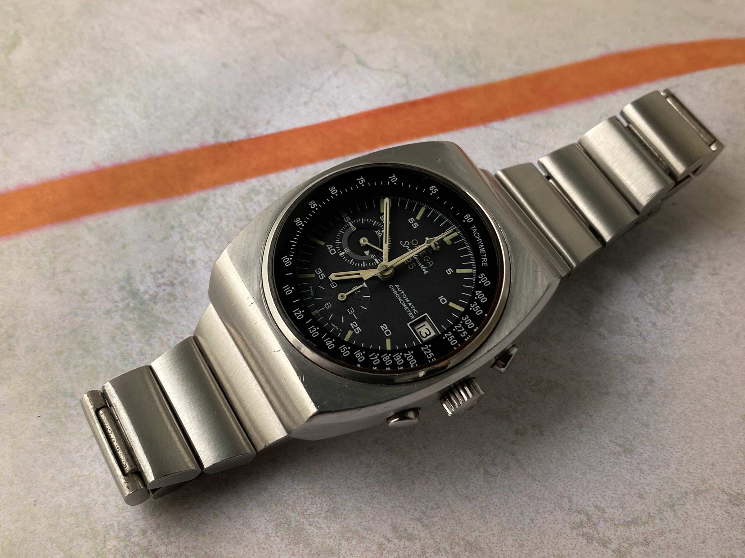 OMEGA SPEEDMASTER 125 ANNIVERSARY Vintage automatic chronograph watch Cal Omega 1041 Ref. 378.0801 / 178.0002 *** COLLECTORS ***