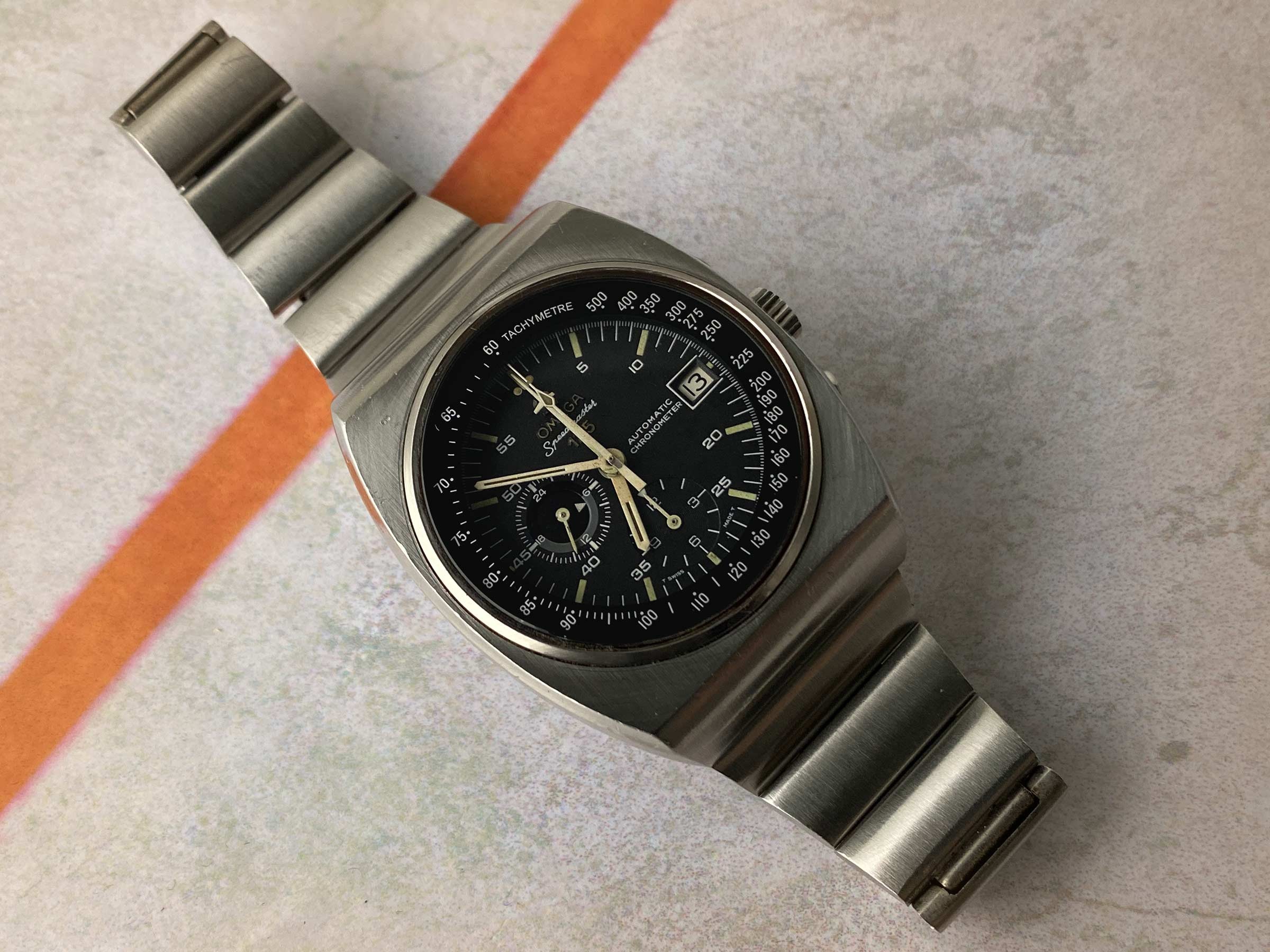 OMEGA SPEEDMASTER 125 ANNIVERSARY Vintage automatic chronograph watch Cal Omega 1041 Ref. 378.0801 / 178.0002 *** COLLECTORS ***