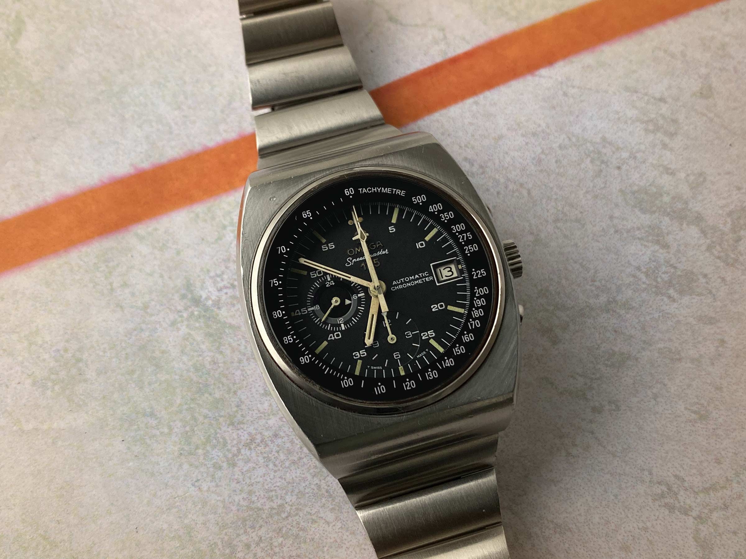 OMEGA SPEEDMASTER 125 ANNIVERSARY Vintage automatic chronograph watch Cal Omega 1041 Ref. 378.0801 / 178.0002 *** COLLECTORS ***