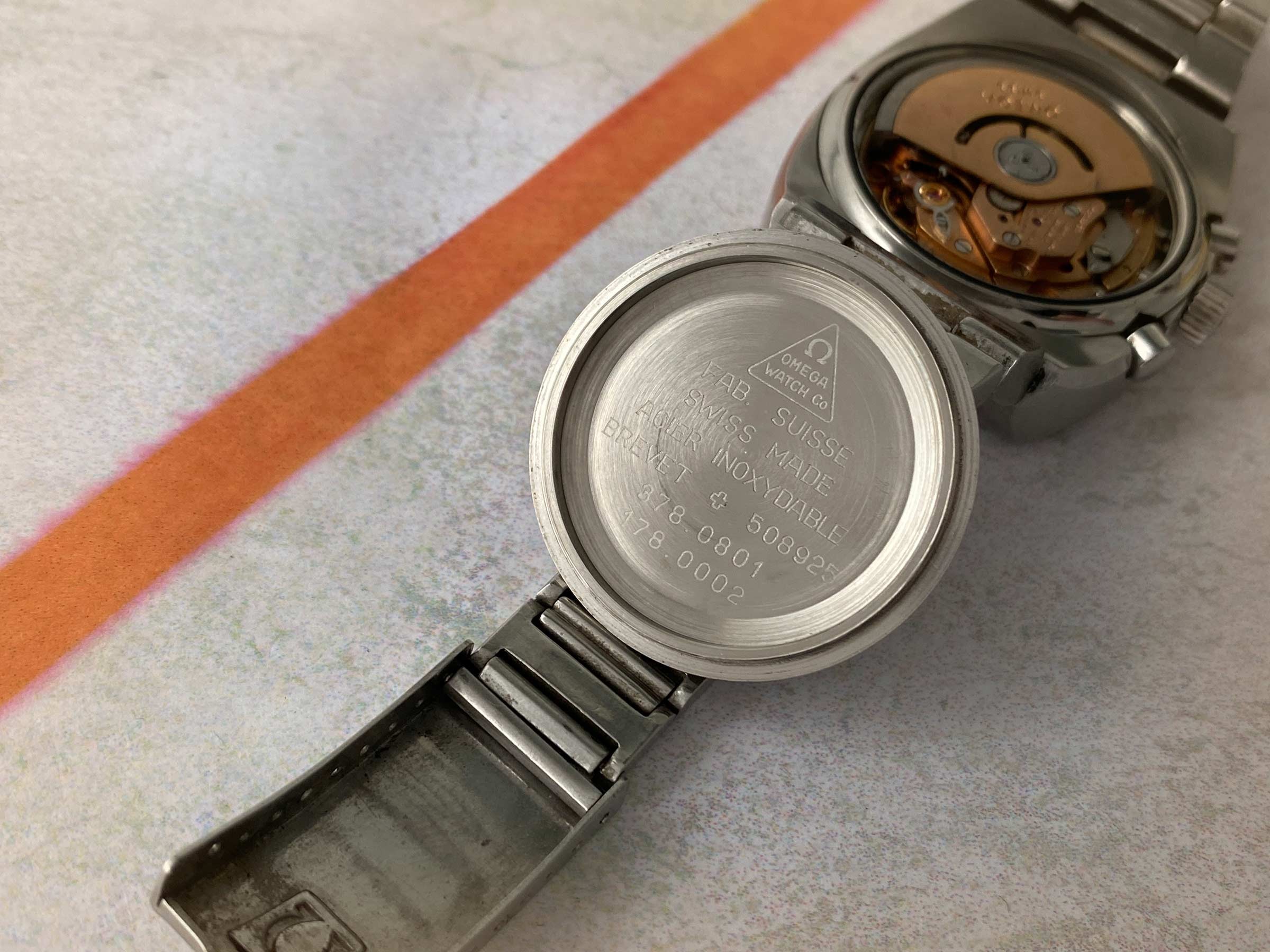 OMEGA SPEEDMASTER 125 ANNIVERSARY Vintage automatic chronograph watch Cal Omega 1041 Ref. 378.0801 / 178.0002 *** COLLECTORS ***