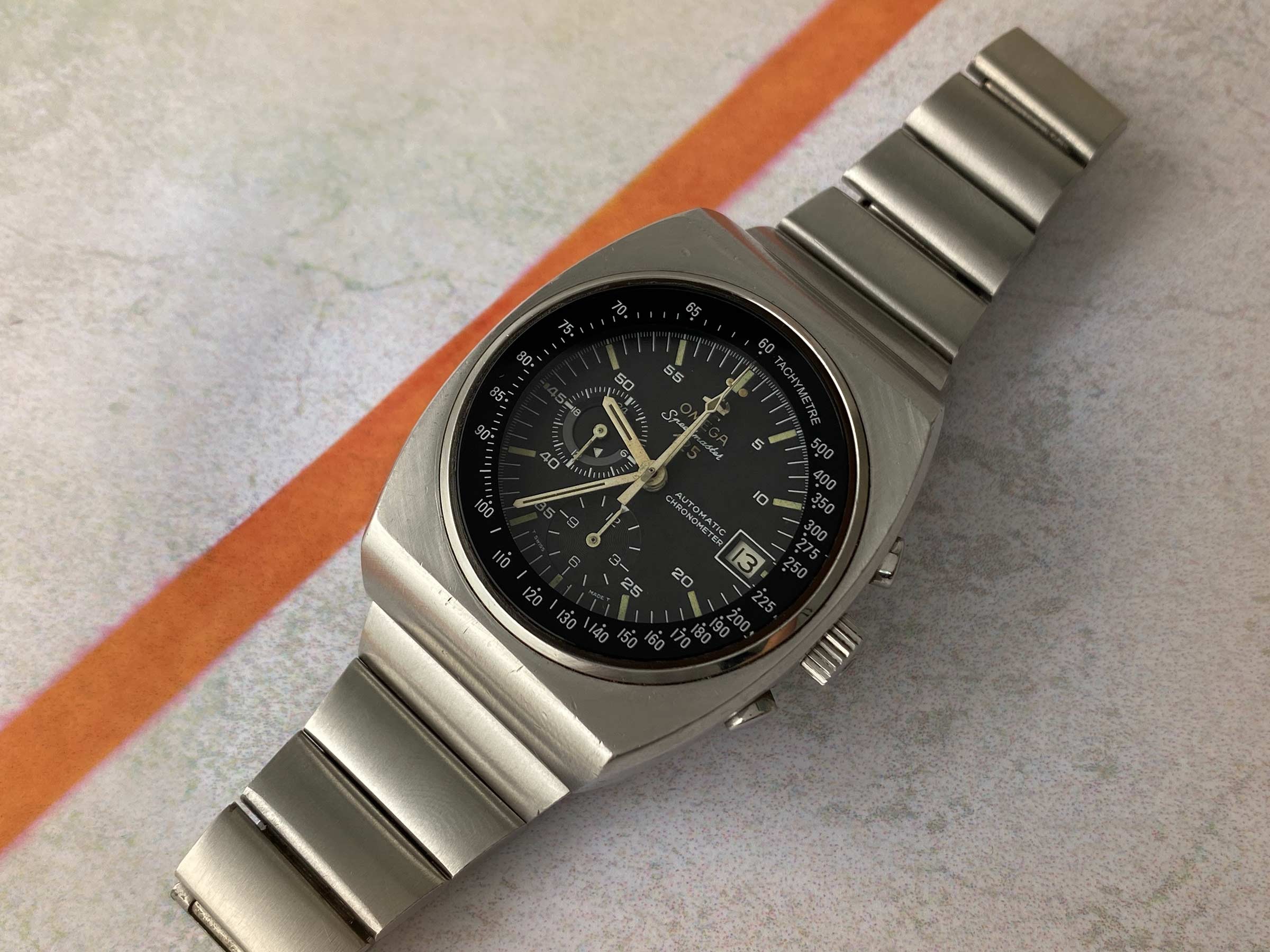 OMEGA SPEEDMASTER 125 ANNIVERSARY Vintage automatic chronograph watch Cal Omega 1041 Ref. 378.0801 / 178.0002 *** COLLECTORS ***