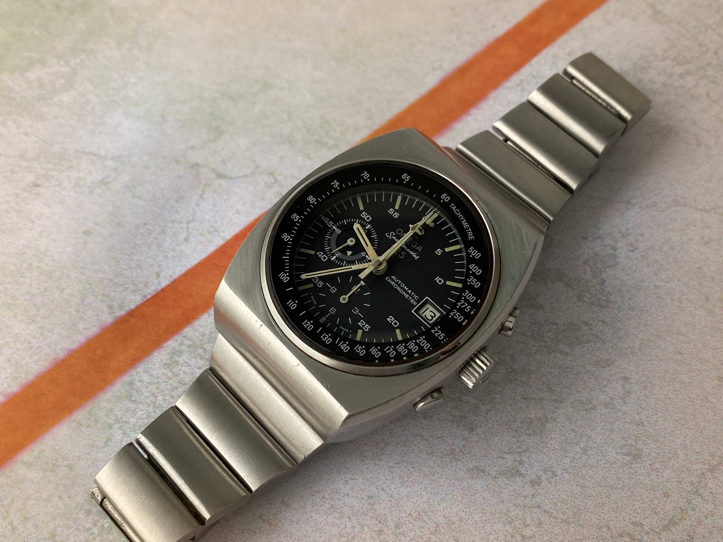 OMEGA SPEEDMASTER 125 ANNIVERSARY Vintage automatic chronograph watch Cal Omega 1041 Ref. 378.0801 / 178.0002 *** COLLECTORS ***