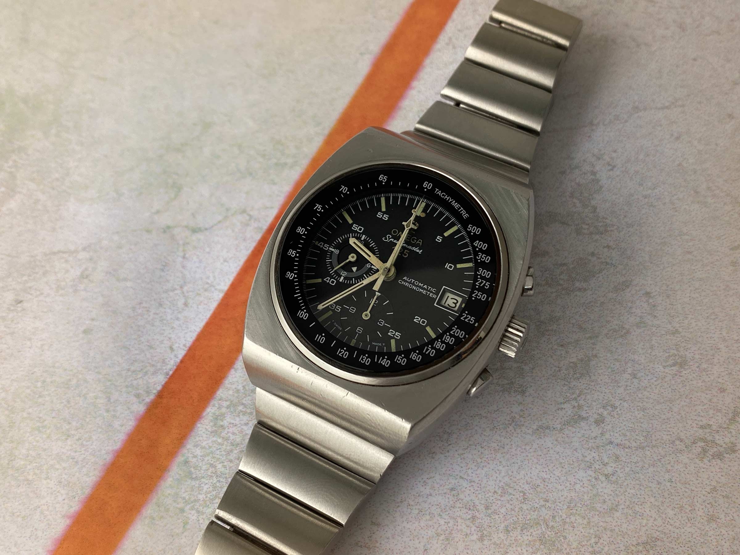 OMEGA SPEEDMASTER 125 ANNIVERSARY Vintage automatic chronograph watch Cal Omega 1041 Ref. 378.0801 / 178.0002 *** COLLECTORS ***