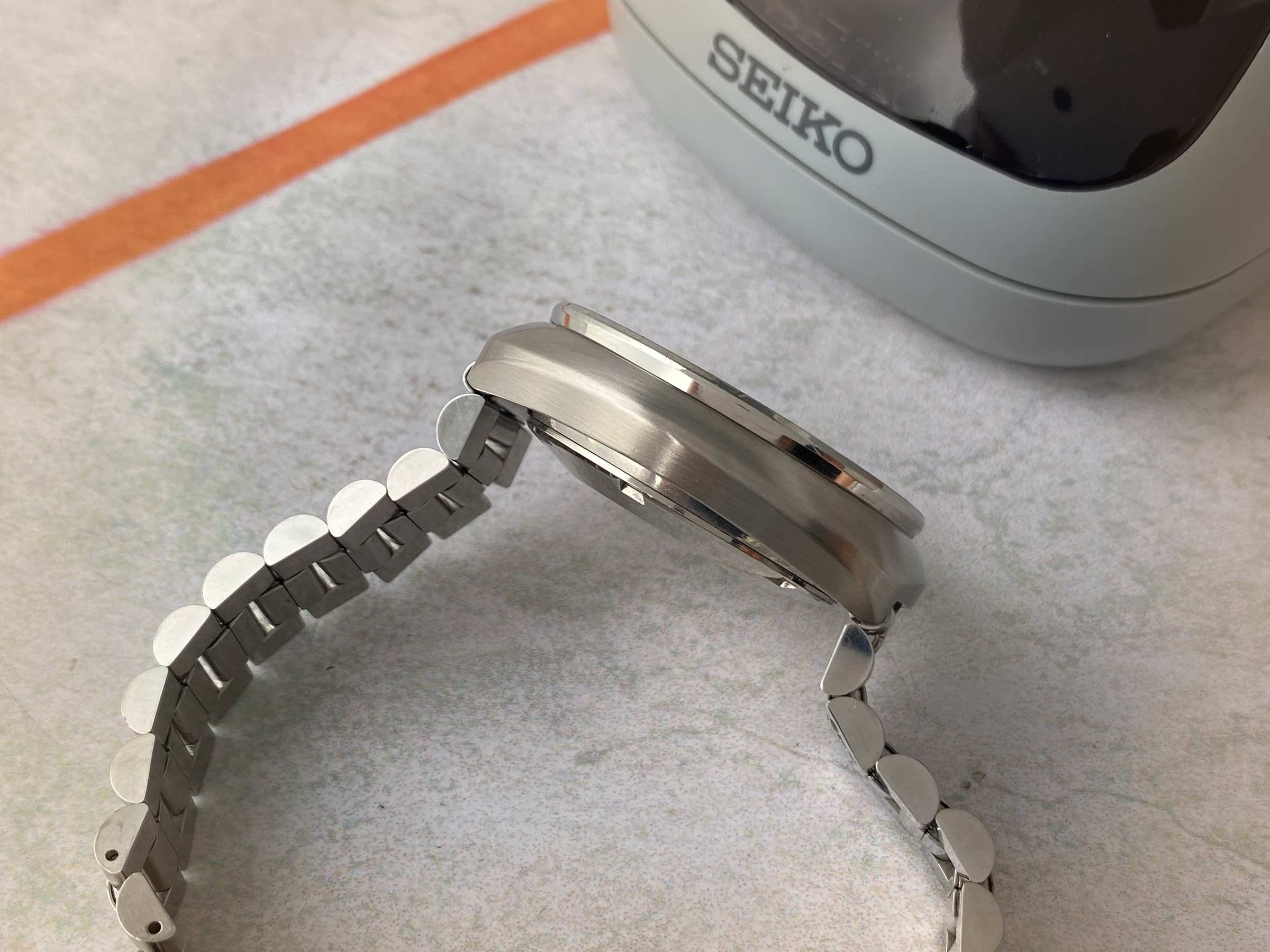 SEIKO UFO Reloj Cronógrafo antiguo automático 1977 Cal. 6138B JAPAN J Ref. 6138-0011 CON ESTUCHE *** PRECIOSA CONDICIÓN ***