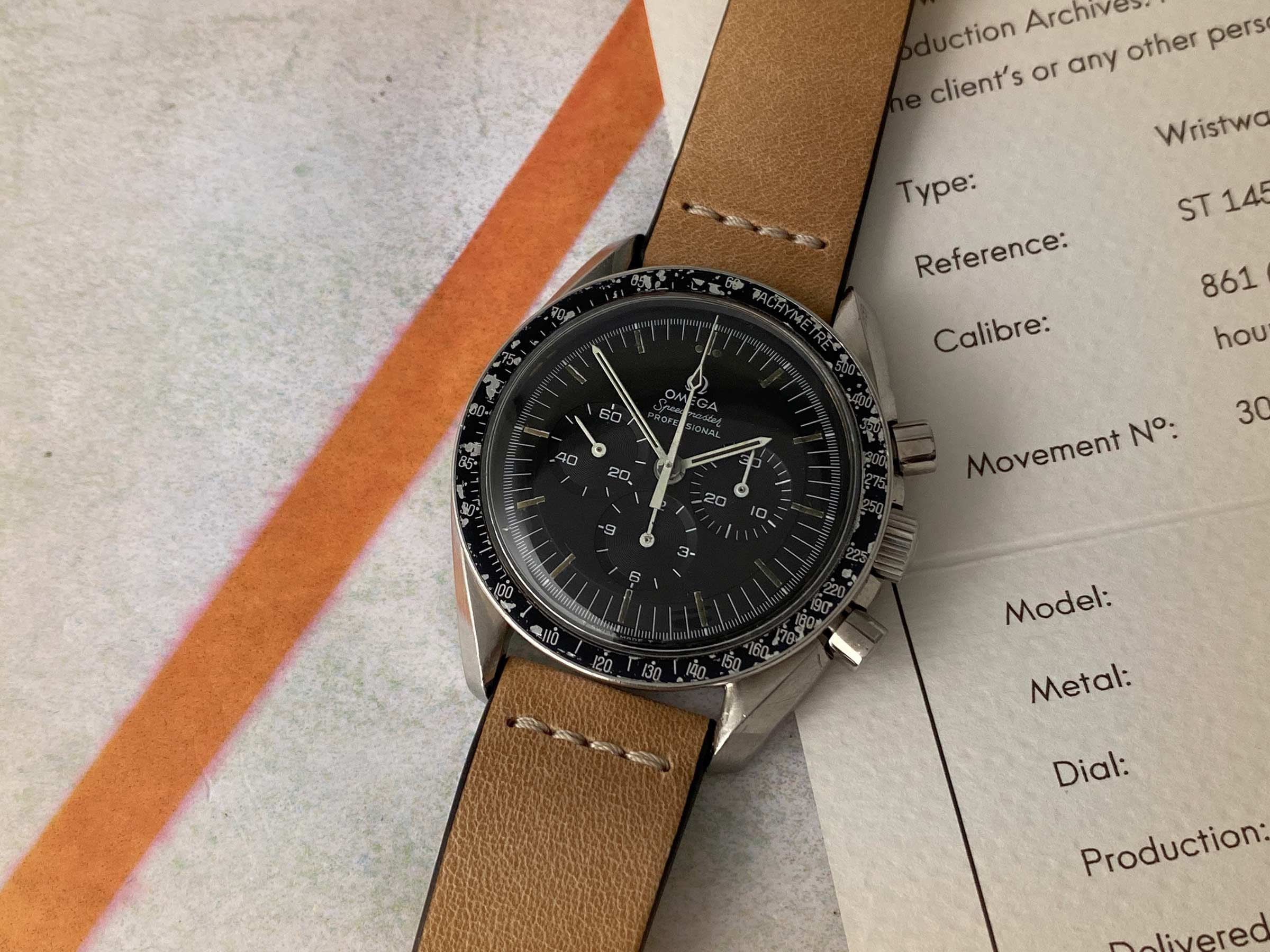 OMEGA SPEEDMASTER PROFESSIONAL MOONWATCH Ref. 145.022-69 Vintage hand winding chronograph watch Cal. 861 *** RARE ***