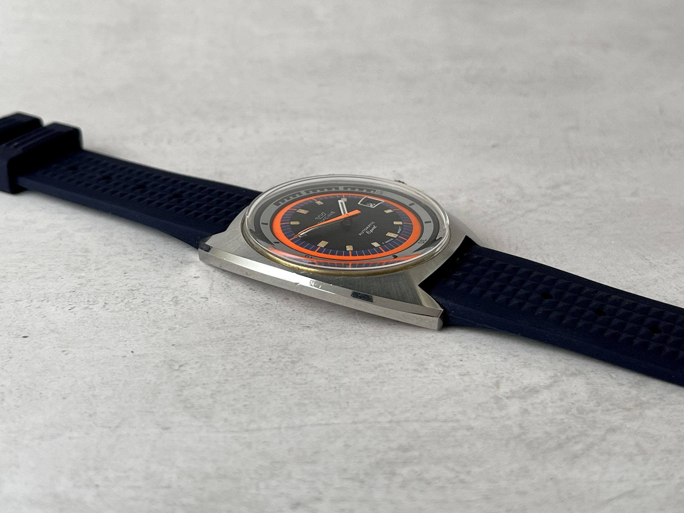 GLYCINE SPORT AIRMAN SST SPORT - Reloj suizo vintage automático Calibre AS 1902/03 Referencia 323.1219 - PAT. 314 050 - JUMBO *** ESPECTACULAR ***