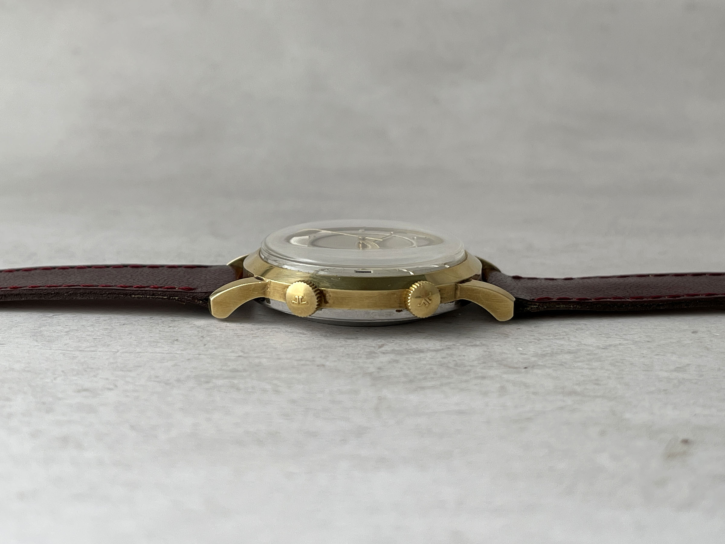JAEGER LECOULTRE MEMOVOX AUTOMATIC 1965 (circa) - Swiss vintage automatic hammer alarm watch Cal. K825 - JUMBO *** SPECTACULAR CONDITION ***