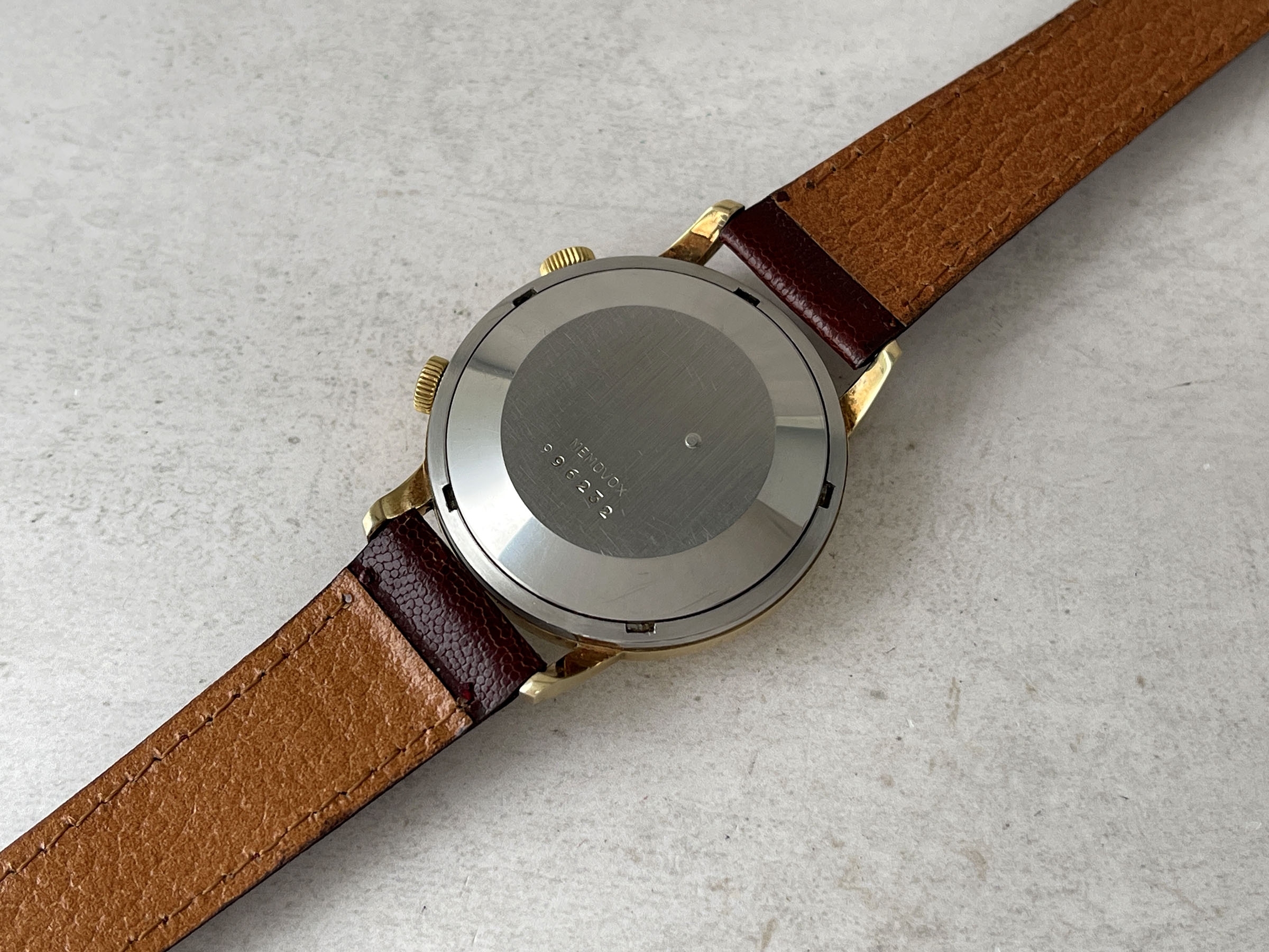 JAEGER LECOULTRE MEMOVOX AUTOMATIC 1965 (circa) - Swiss vintage automatic hammer alarm watch Cal. K825 - JUMBO *** SPECTACULAR CONDITION ***
