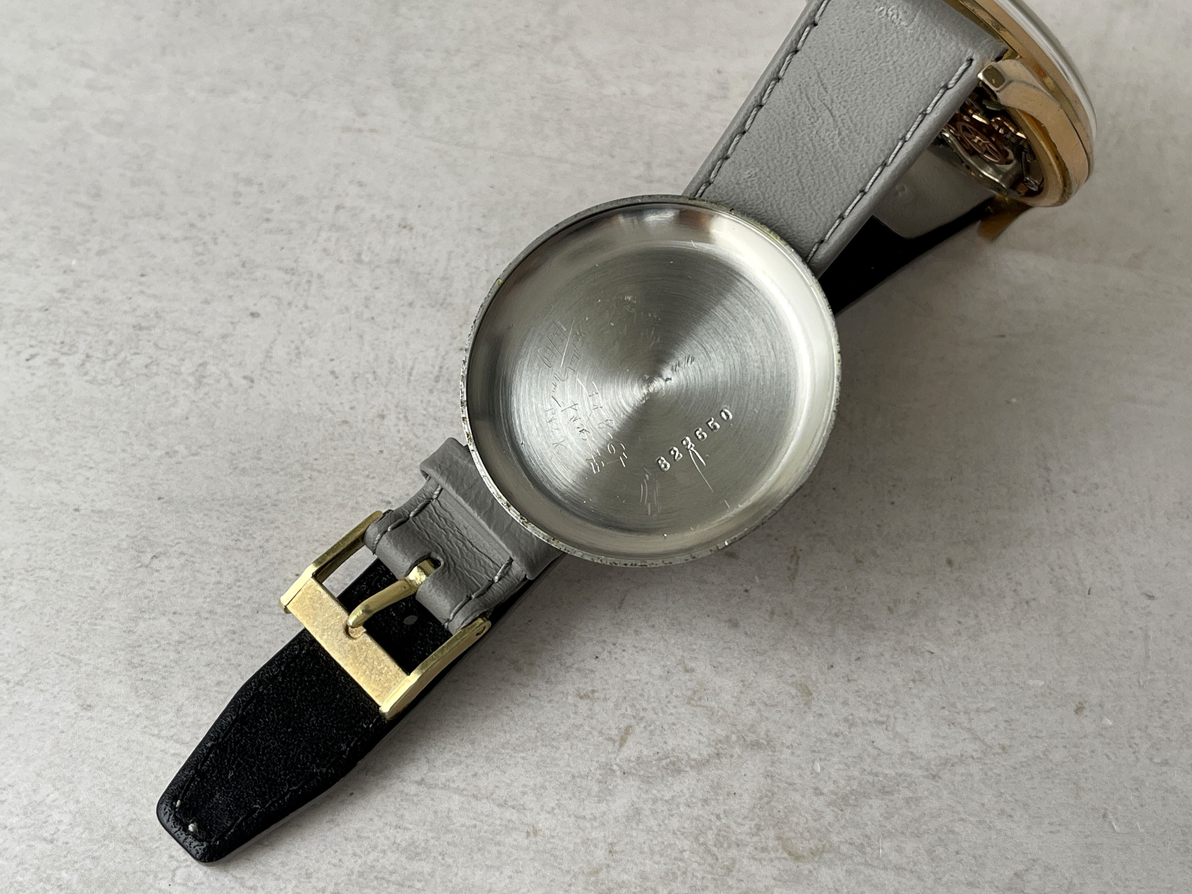 BREITLING CADETTE CHRONOGRAPH 1953 - Reloj cronógrafo suizo vintage de cuerda 37MM OVERSIZE Cal. Venus 188 Ref. 1188 *** CON PAPELES ***