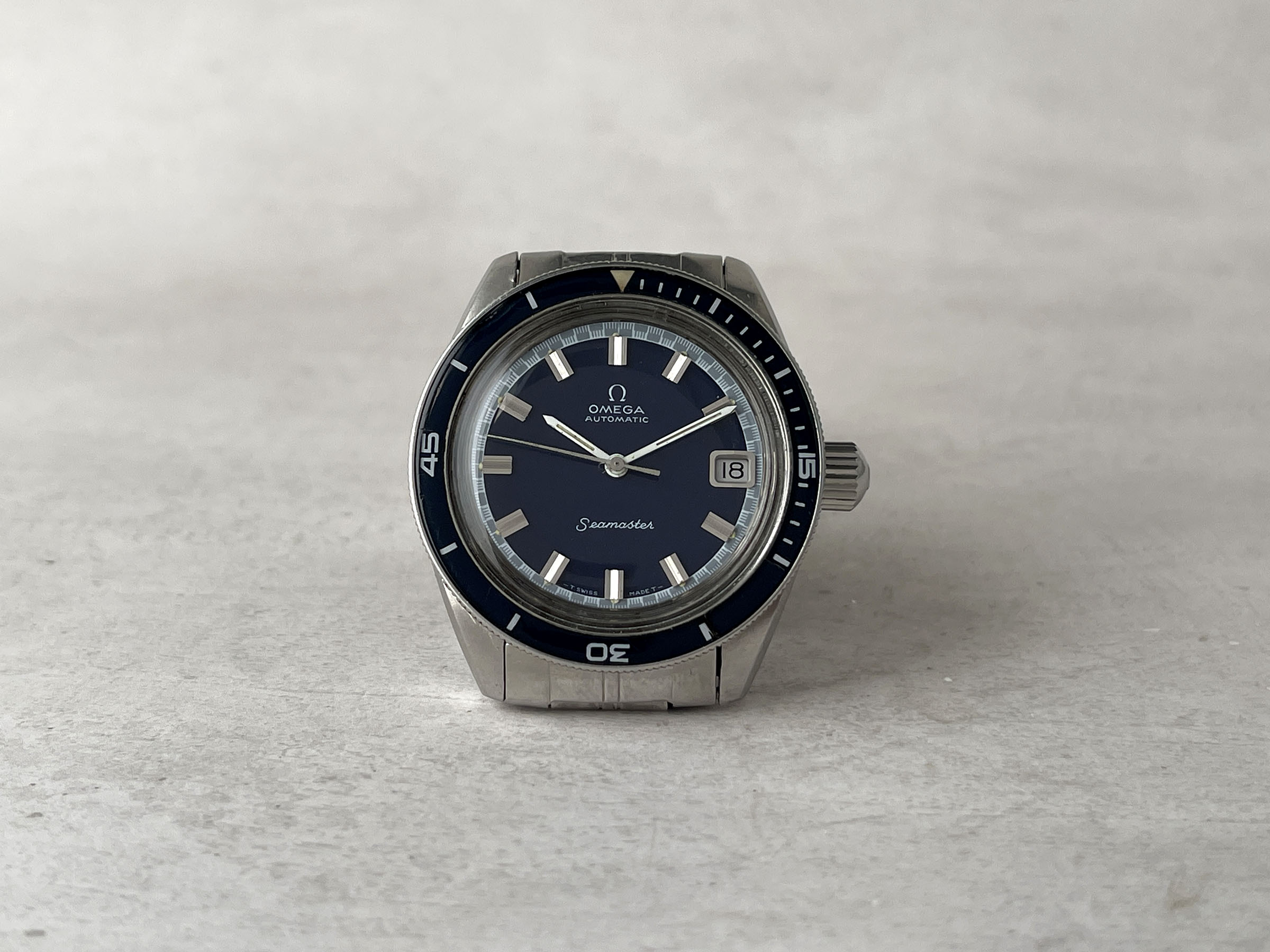 OMEGA SEAMASTER 60 "BIG CROWN" 1970 (circa) - Vintage Swiss Automatic Watch Ref. 166.062 Cal. 565 *** ALL ORIGINAL ***