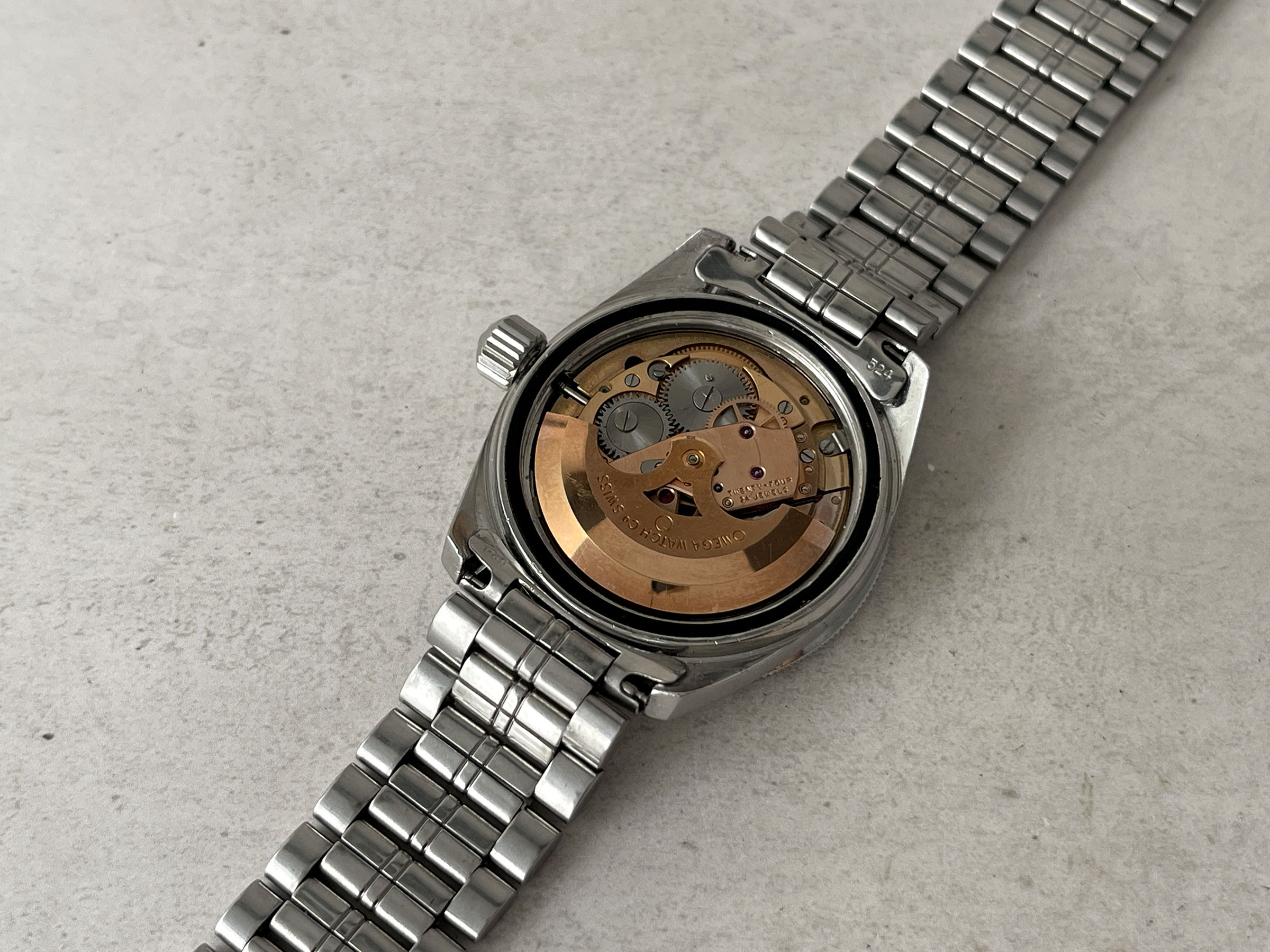 OMEGA SEAMASTER 60 "BIG CROWN" 1970 (circa) - Vintage Swiss Automatic Watch Ref. 166.062 Cal. 565 *** ALL ORIGINAL ***