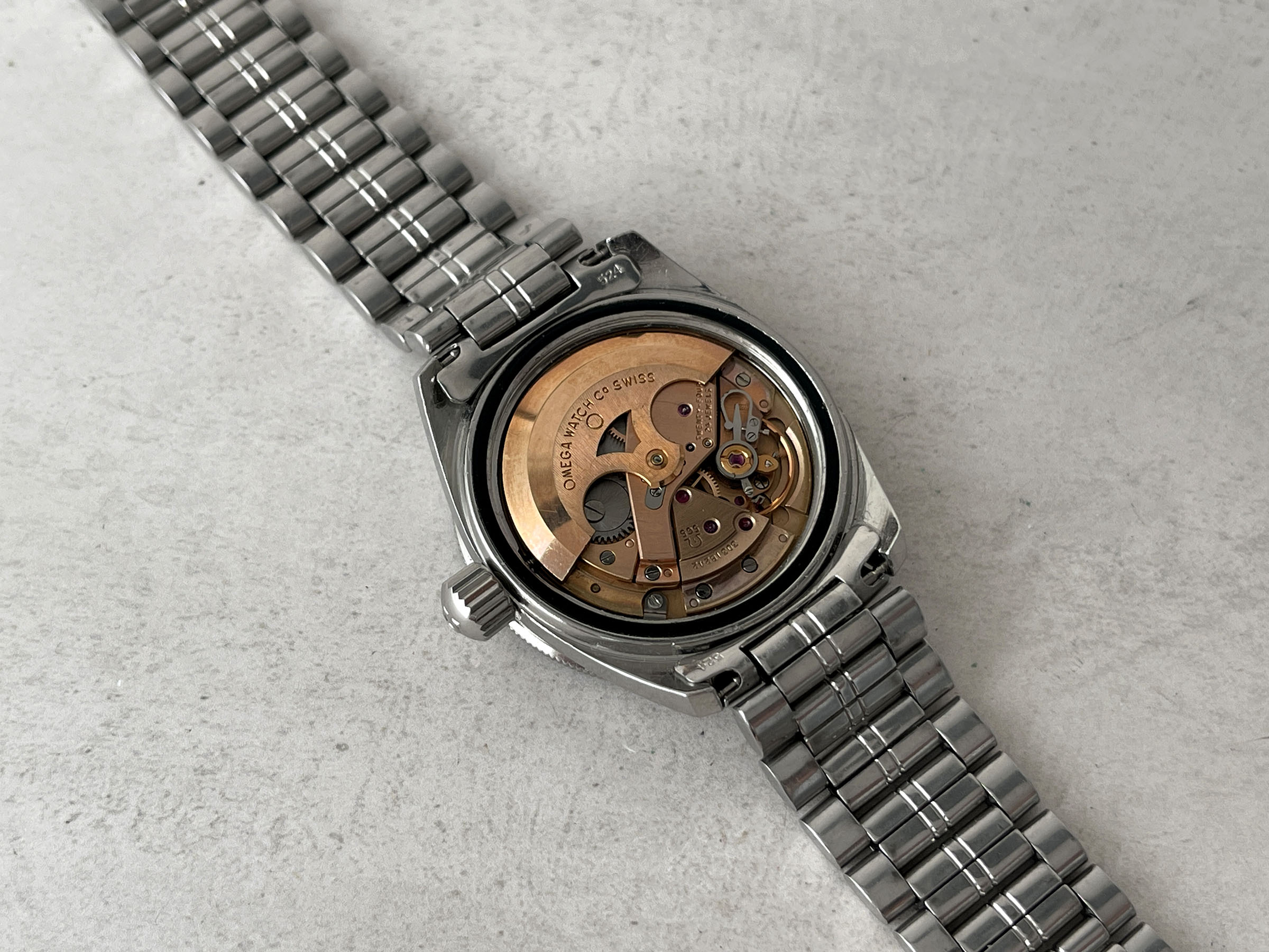 OMEGA SEAMASTER 60 "BIG CROWN" 1970 (circa) - Vintage Swiss Automatic Watch Ref. 166.062 Cal. 565 *** ALL ORIGINAL ***