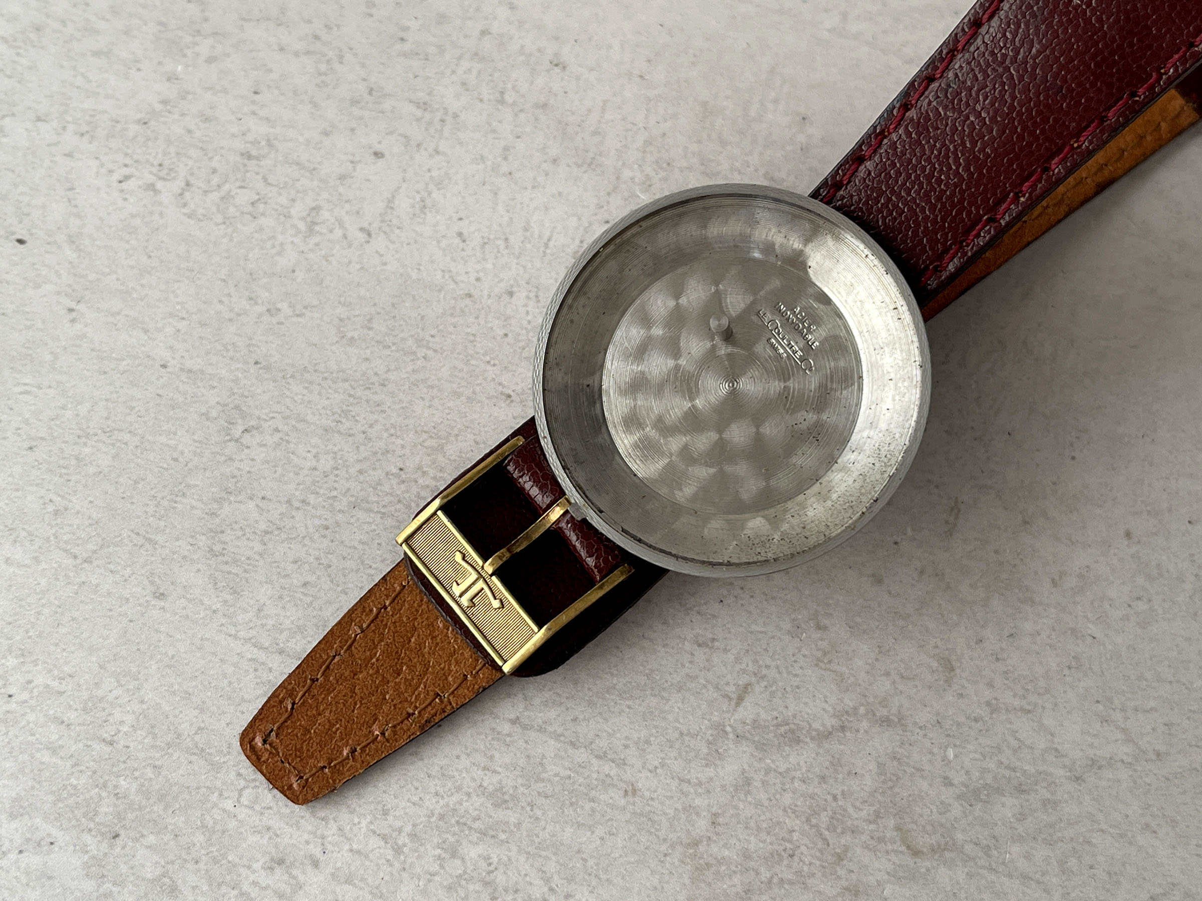 JAEGER LECOULTRE MEMOVOX AUTOMATIC 1965 (circa) - Swiss vintage automatic hammer alarm watch Cal. K825 - JUMBO *** SPECTACULAR CONDITION ***