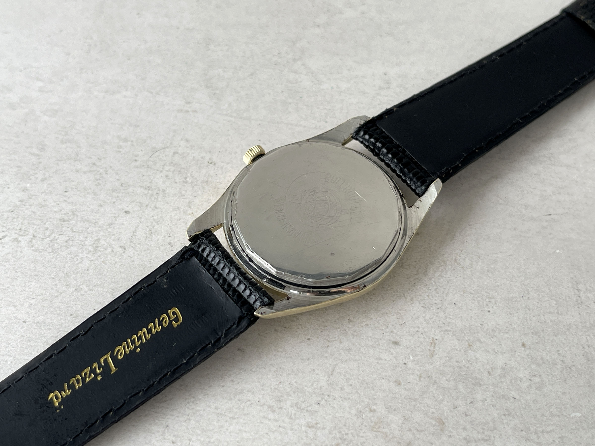 UNIVERSAL GENEVE POLEROUTER AUTOMATIC 1960 (circa) - Reloj vintage suizo automático Cal. MICROTOR 218-9 Ref. 20365/1 *** BONITO ***