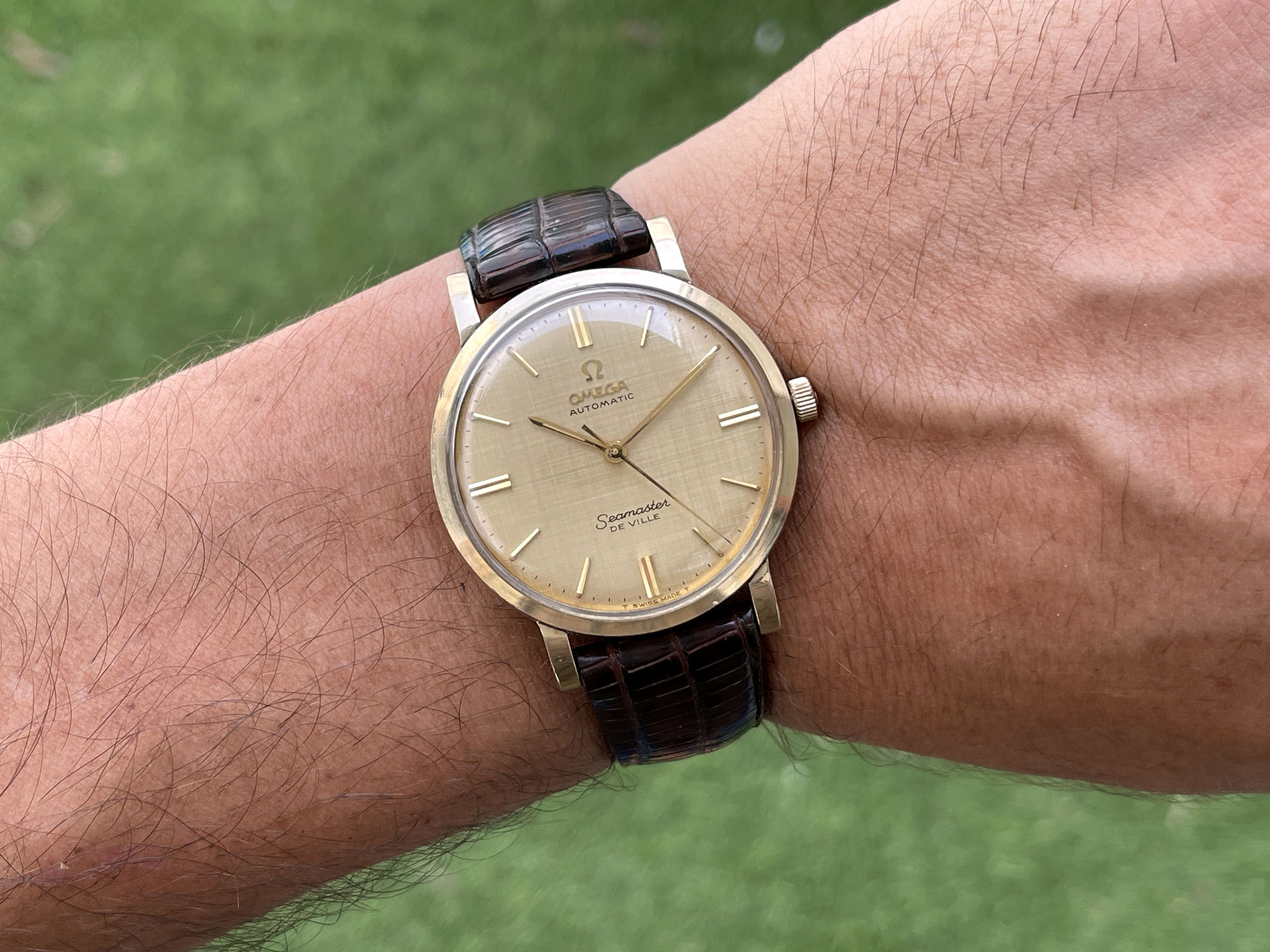 OMEGA SEAMASTER DE VILLE 1968 (circa) - Reloj suizo vintage automático Referencia 249768 Calibre 550 *** OVERSIZE ***